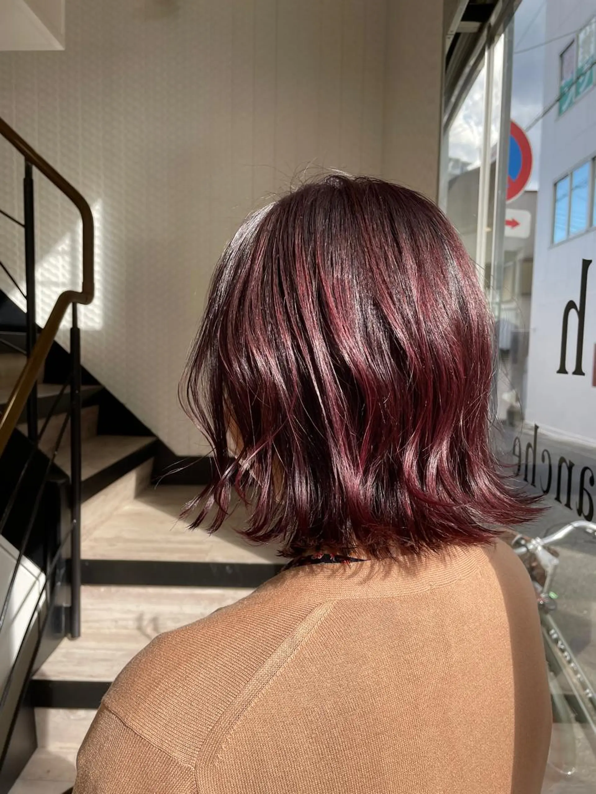 ミディアム 寺石 駿汰のヘアスタイル