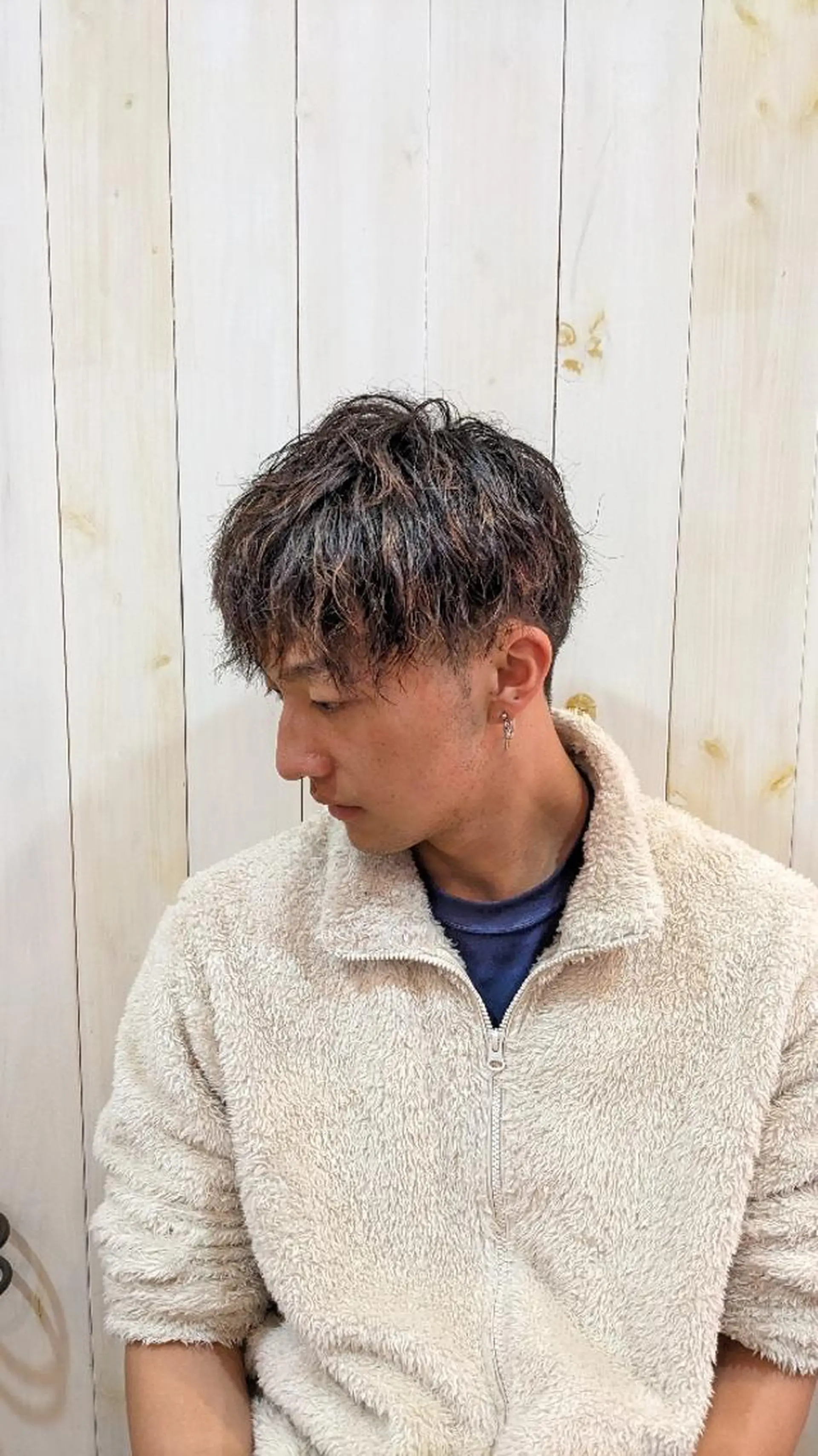 ショート パーマ メンズ Russo(ルッソ)所属・こにし/蒲生四丁目 /髪質改善/スパのヘアスタイル