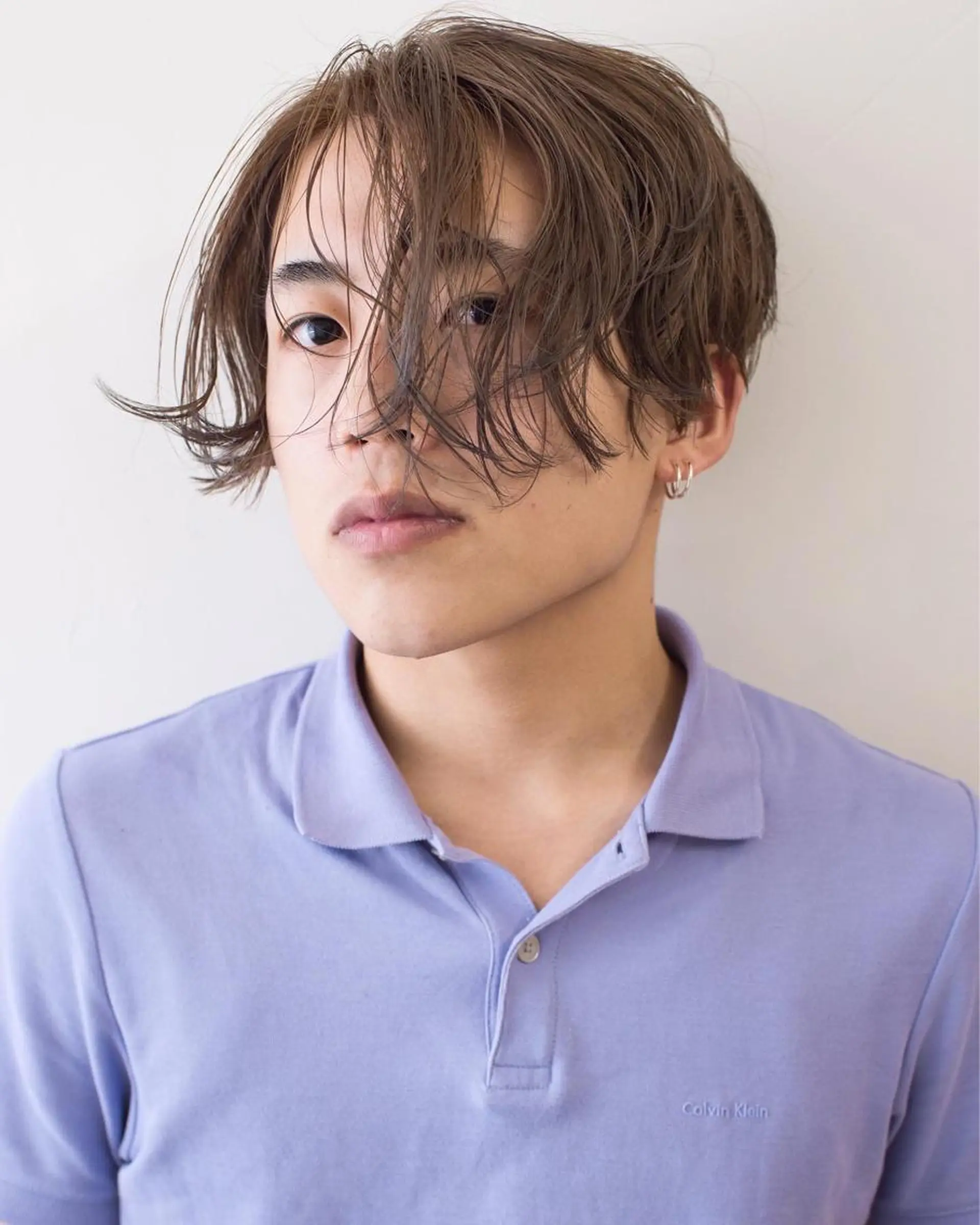 カラー メンズ 千葉 慎也のヘアスタイル