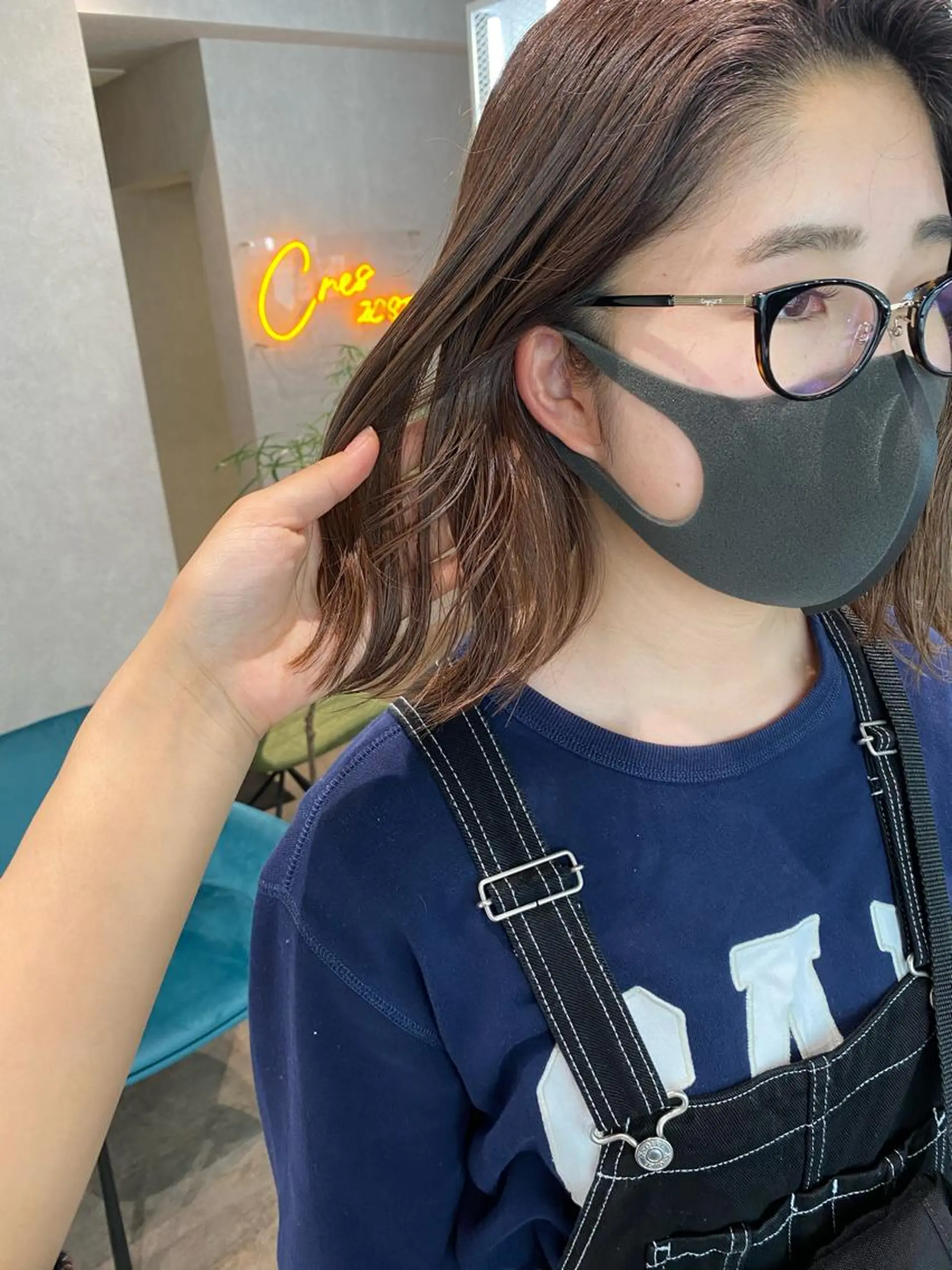 ミディアム カラー ヘアアレンジ マツエク・マツパ XENA表参道 MIKUのヘアスタイル