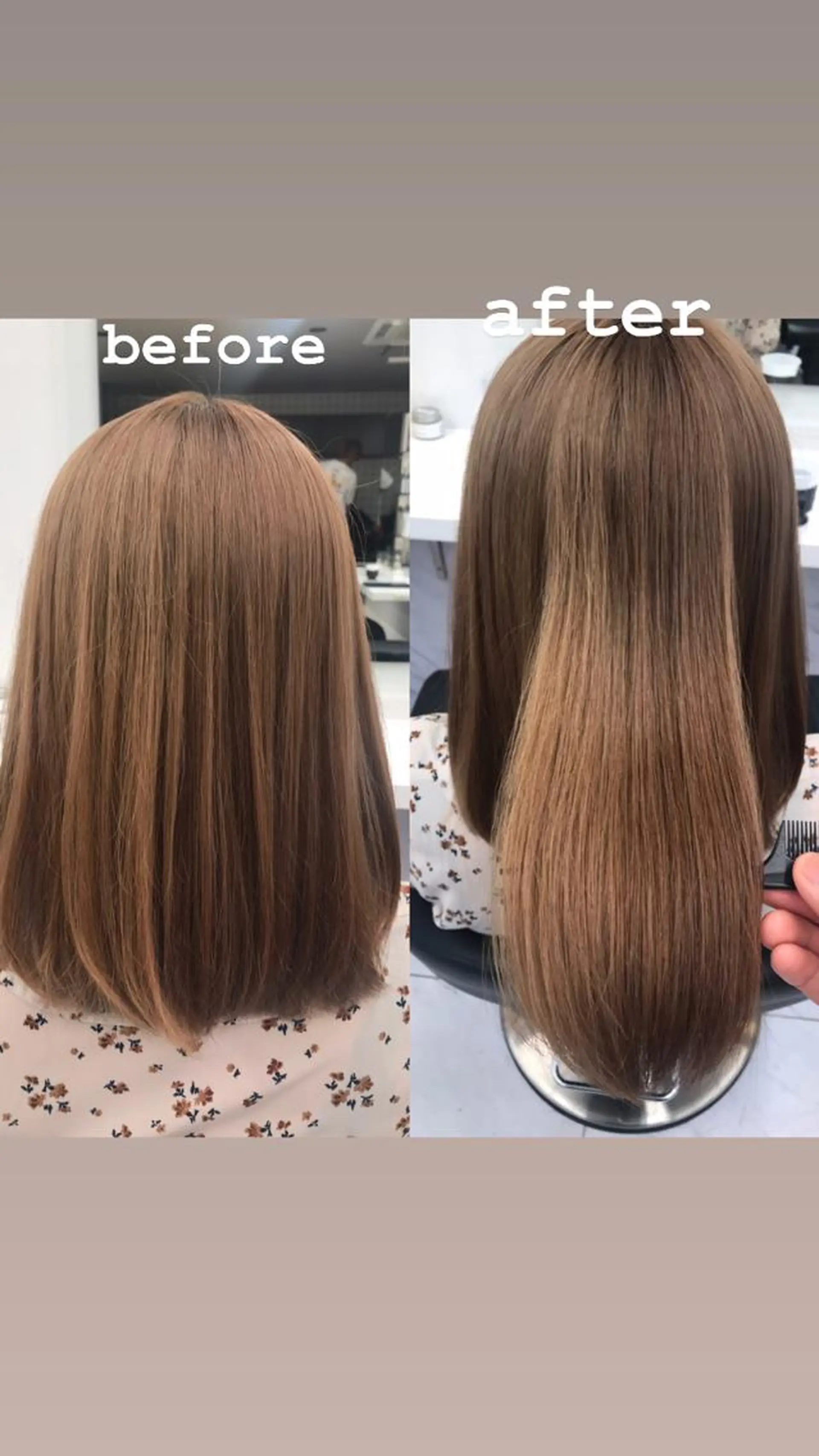 ミディアム カラー トリートメント ヘアカラー トリートメント ブリーチ縮毛矯正 ／髪質改善／KEIのヘアスタイル