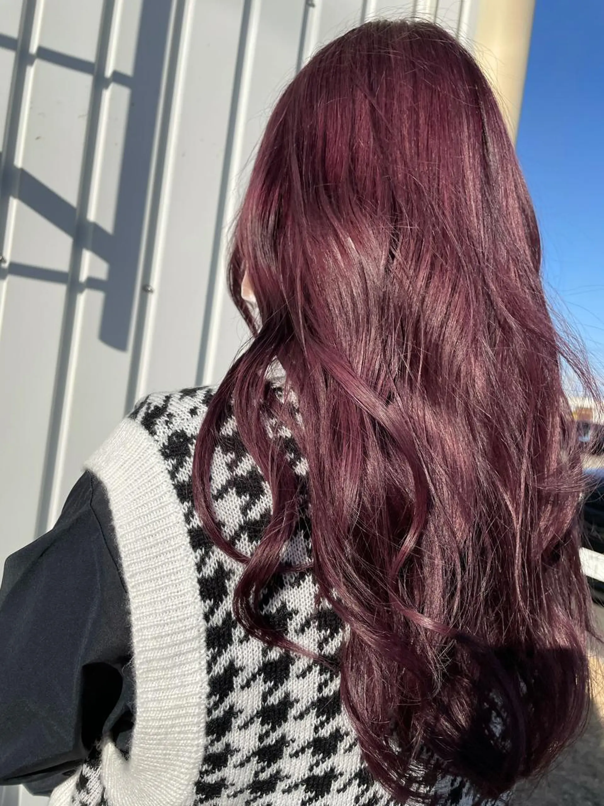 ロング カラー 石坂 瀬音のヘアスタイル