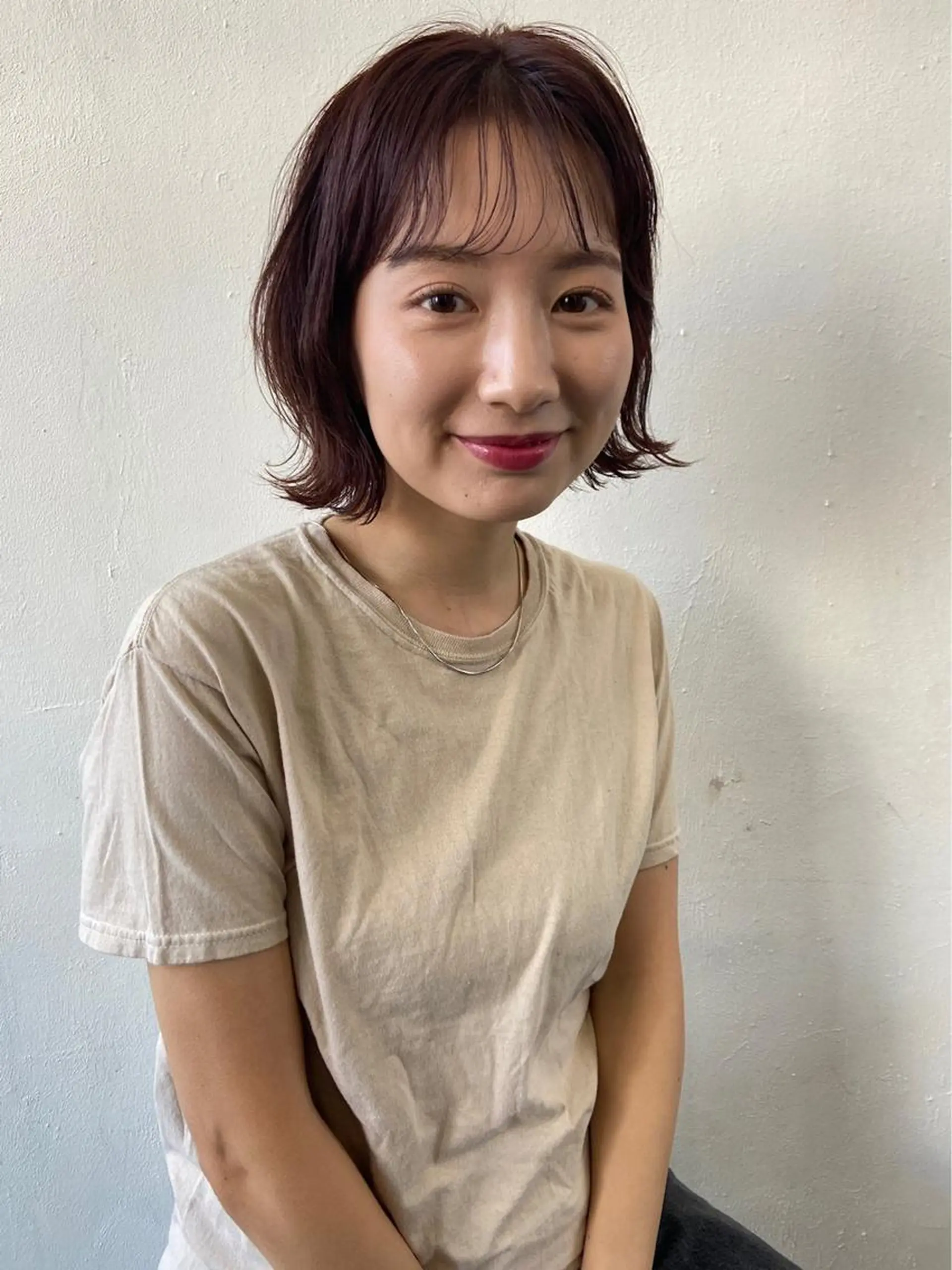 ショート ヘアセット MEY  TOKYO所属・☀️外国人カラー ☀️stevenのヘアスタイル