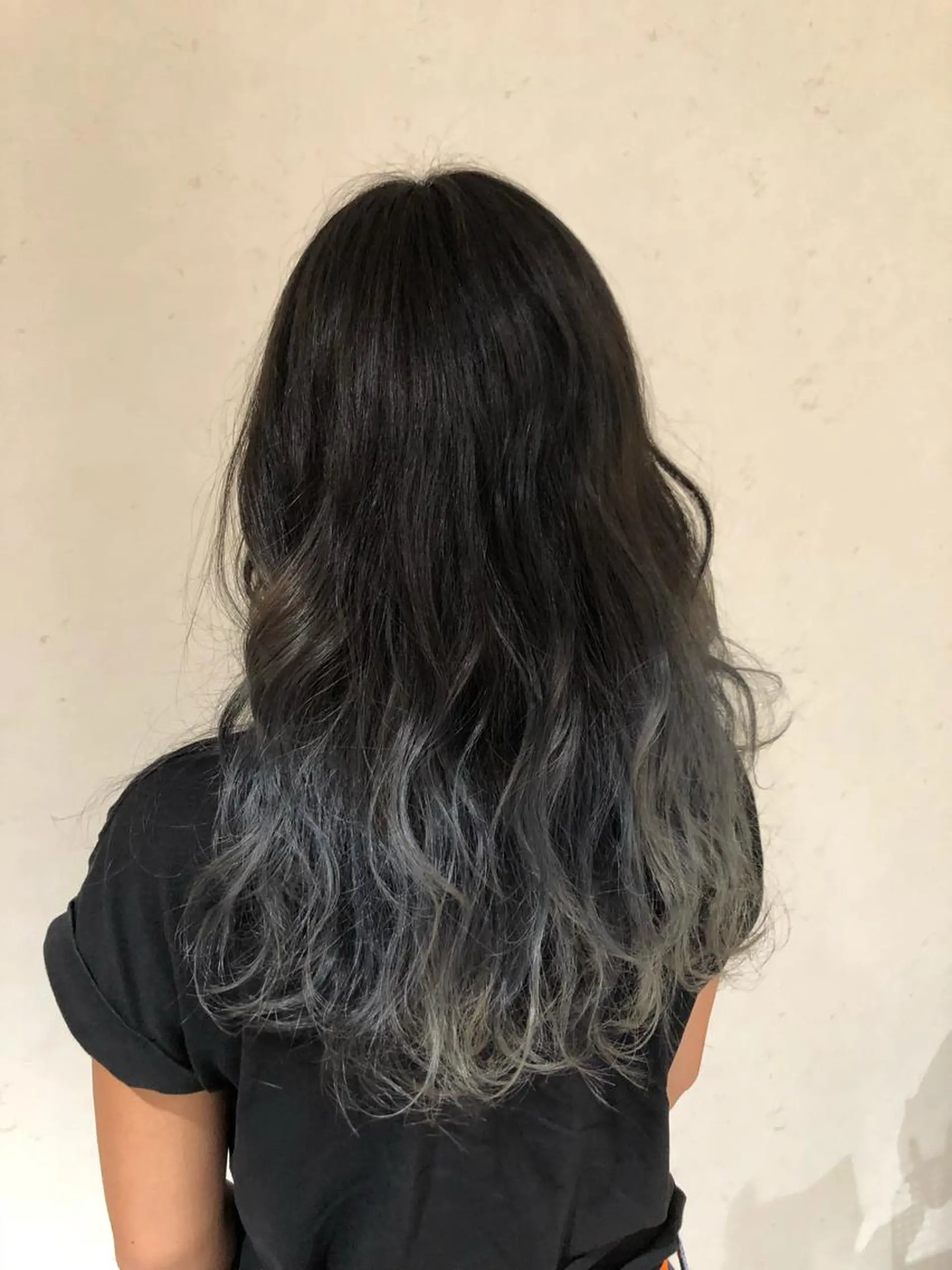 ロング カラー 小島嵩人 縮毛矯正 髪質改善のヘアスタイル