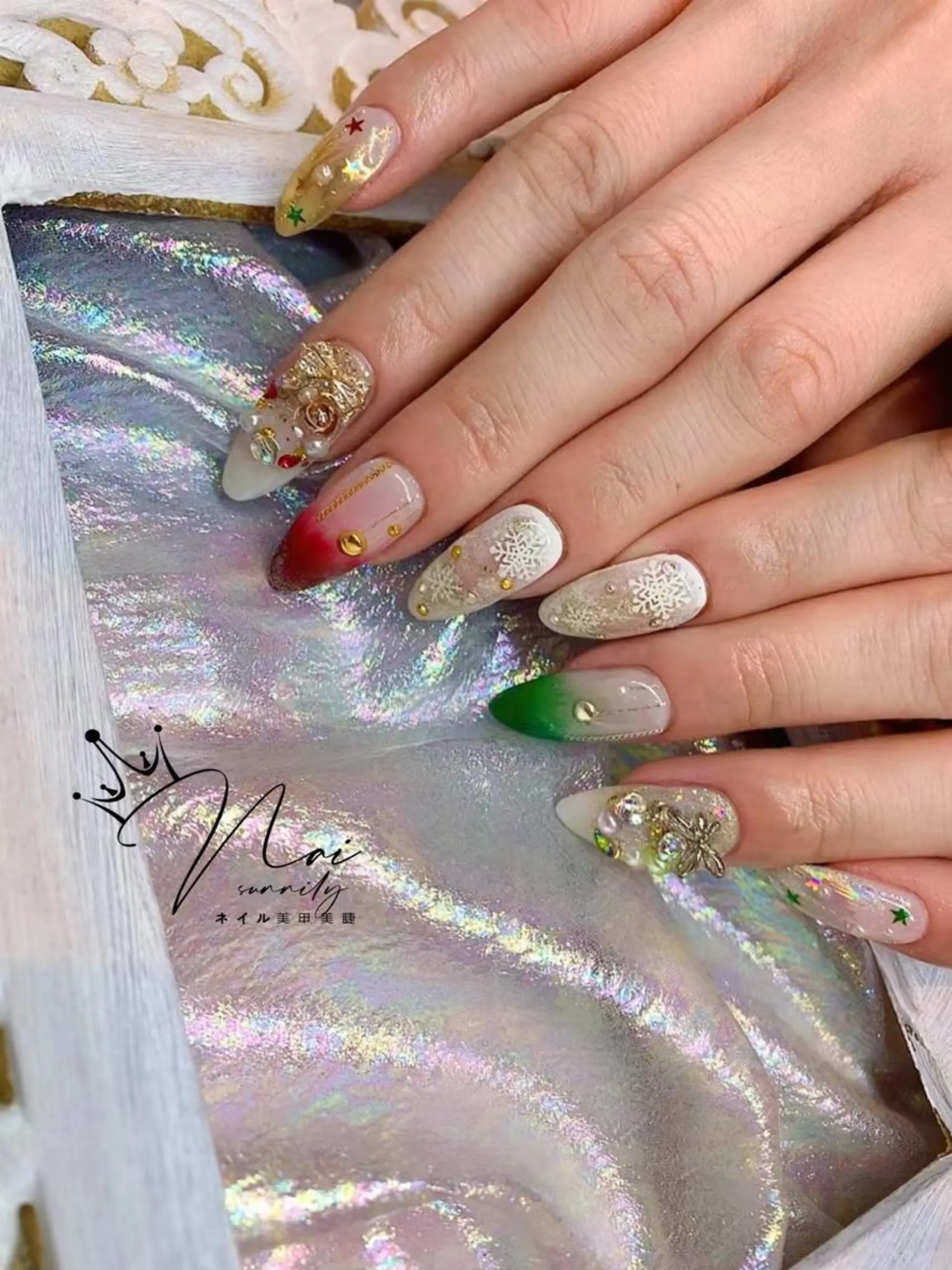 ネイル 長さだし専門店 M2　rikaのネイルデザイン