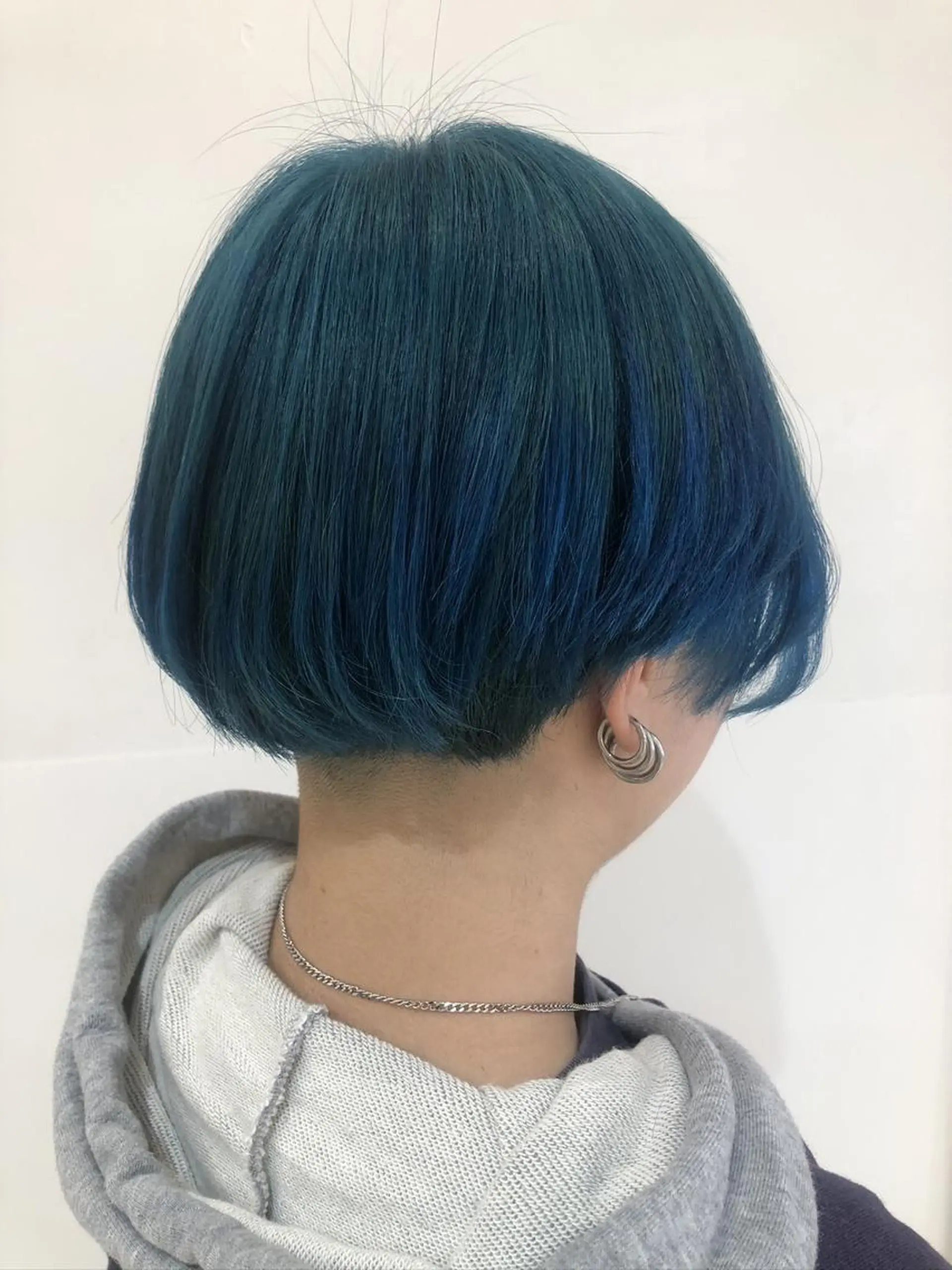 カラー ショート ブリーチ ヘアカラー 【韓国風／艶髪】 モテヘア/Ayanoのヘアスタイル