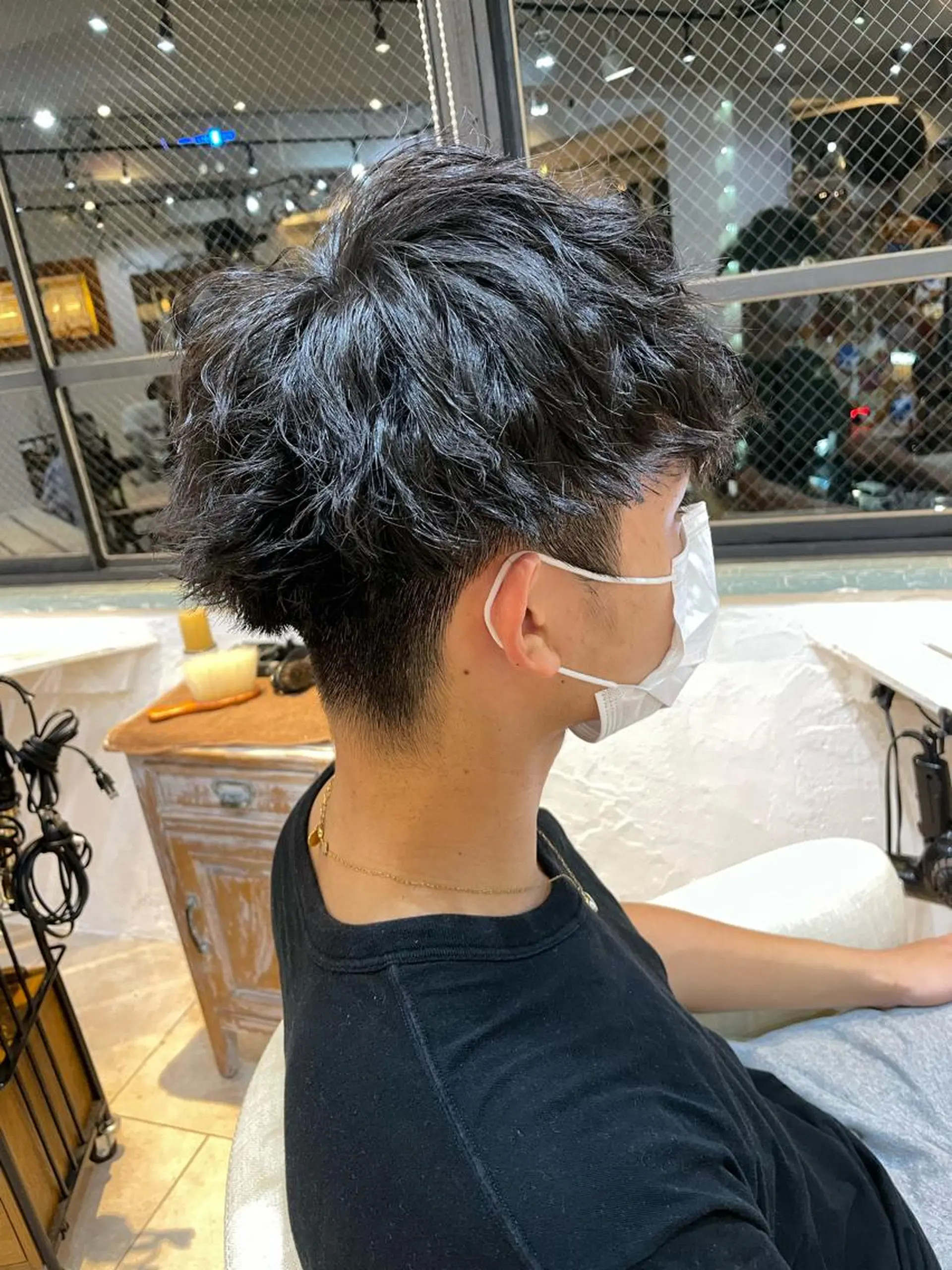 パーマ メンズ あしかが ゆいとのヘアスタイル