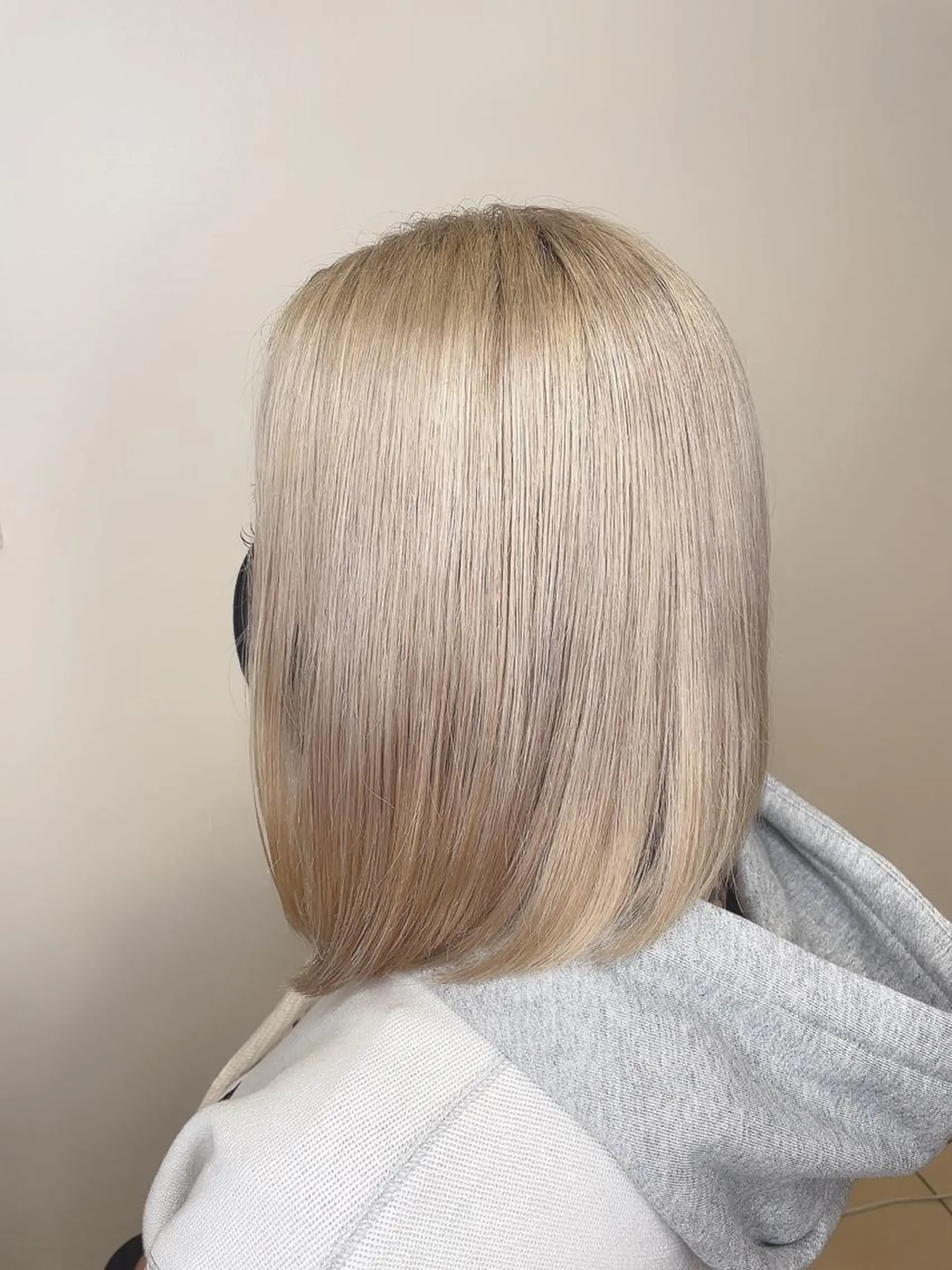 ミディアム カラー ヘアカラー トリートメント レイヤー/ハッシュ 渋谷/サッタのヘアスタイル