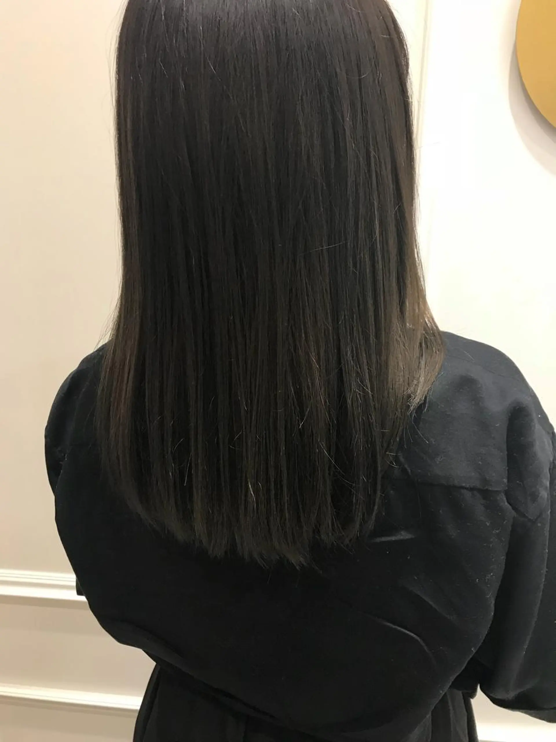 ロング カラー 赤み消し韓国ヘア レイヤー縮毛🤍渡邉のヘアスタイル