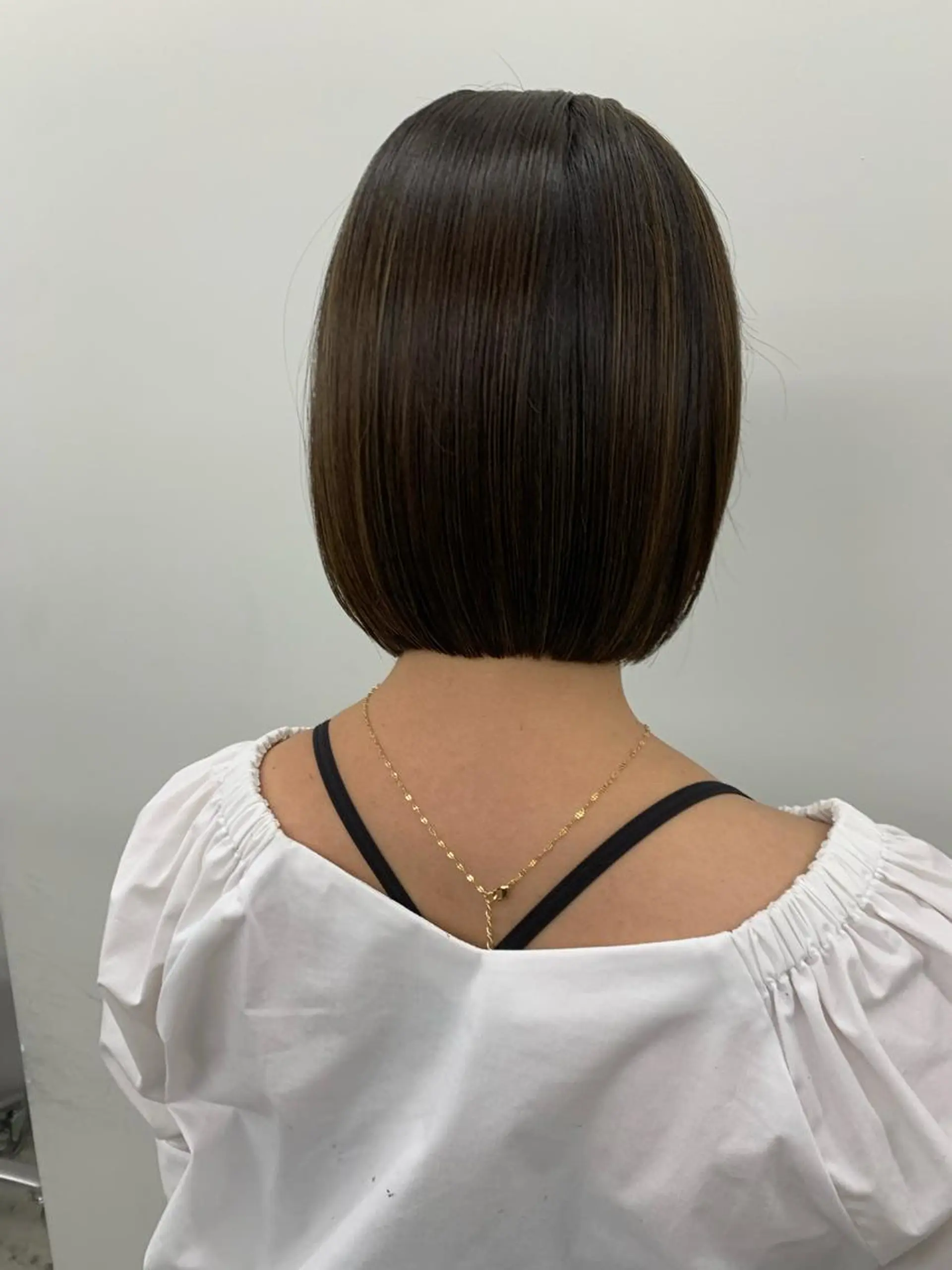 ショート ボブ 伊藤 りいなのヘアスタイル