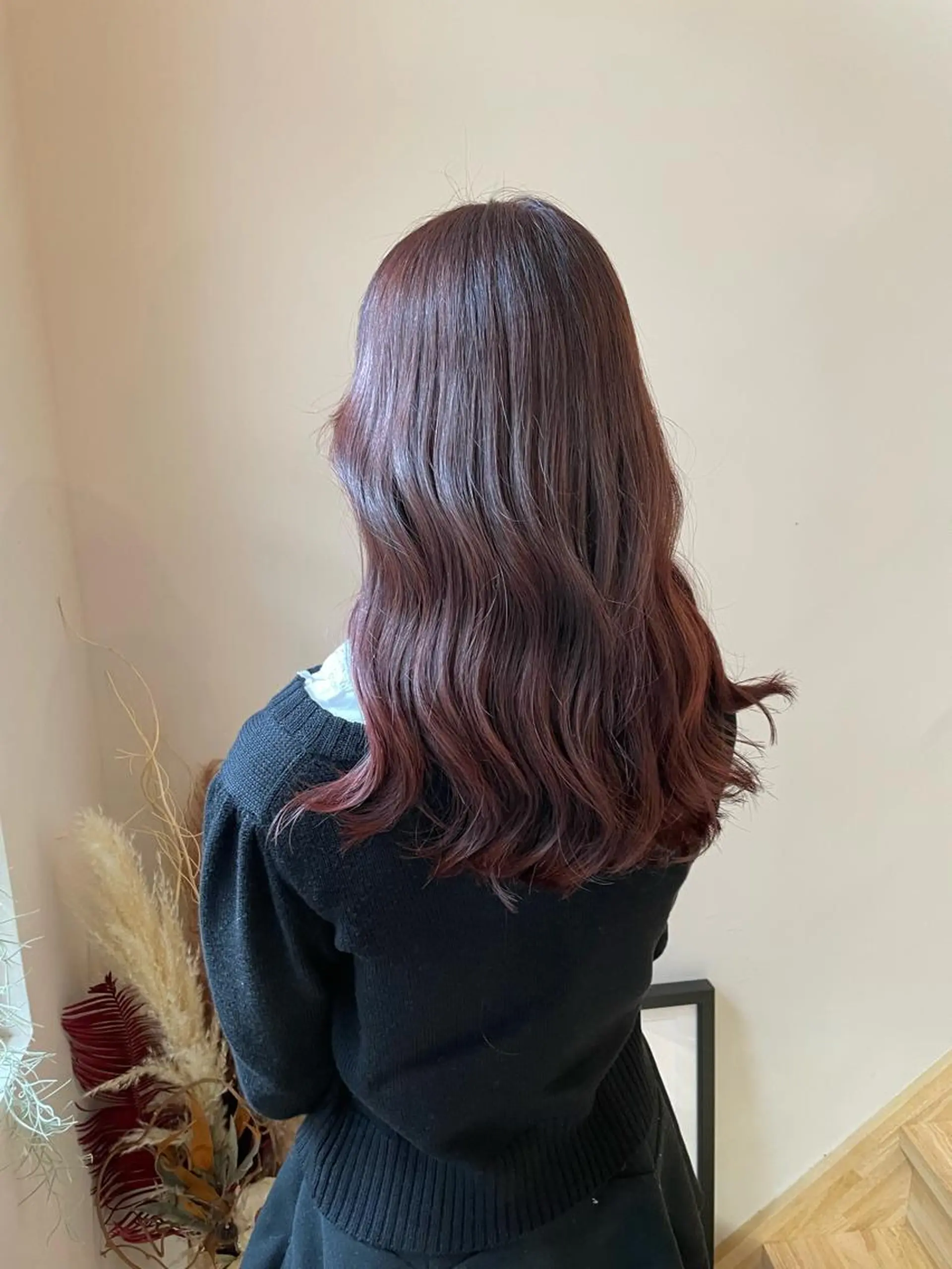 セミロング カラー 林 慧悟のヘアスタイル