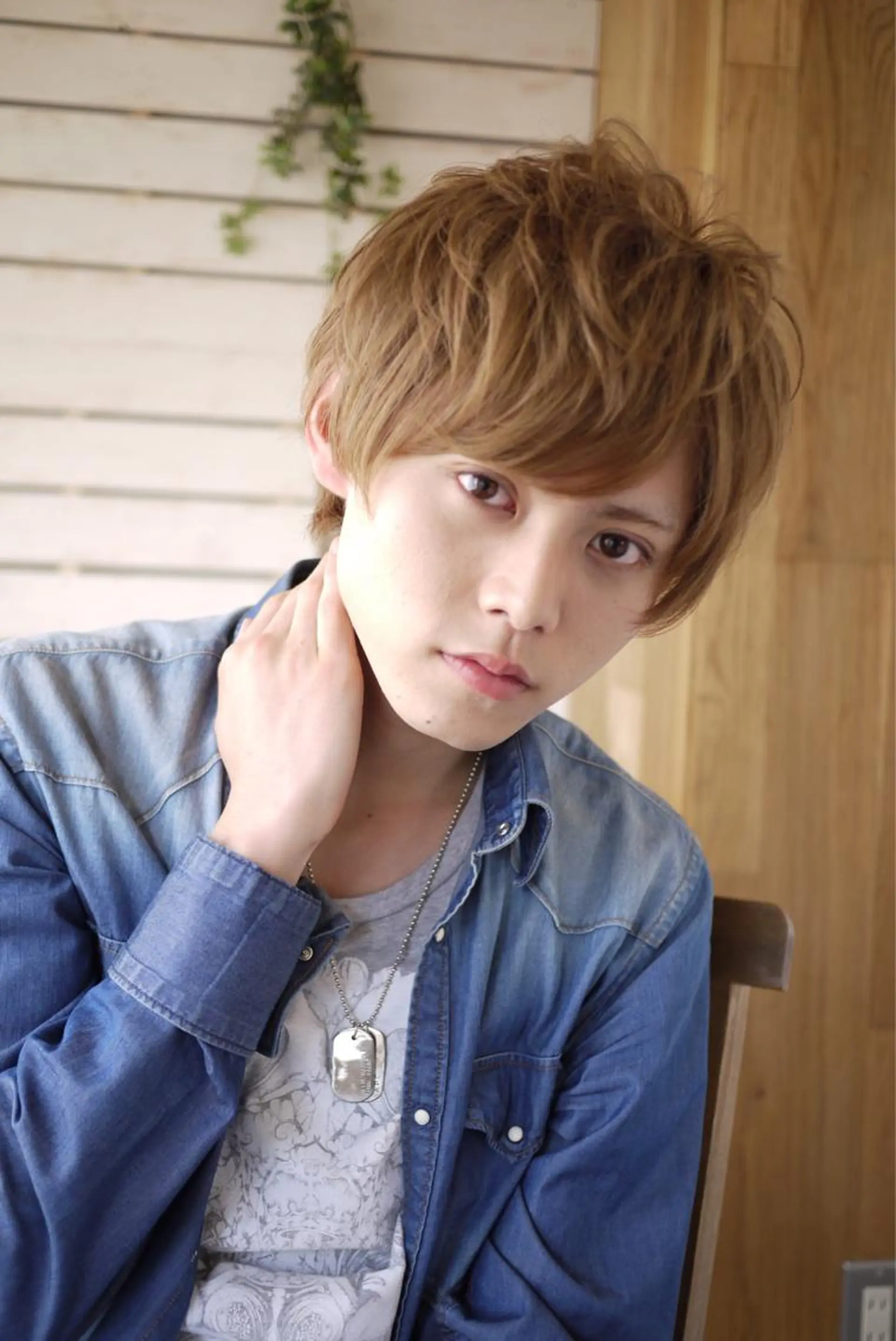 ショート カラー パーマ Heart's所属・若杉 諒のヘアスタイル