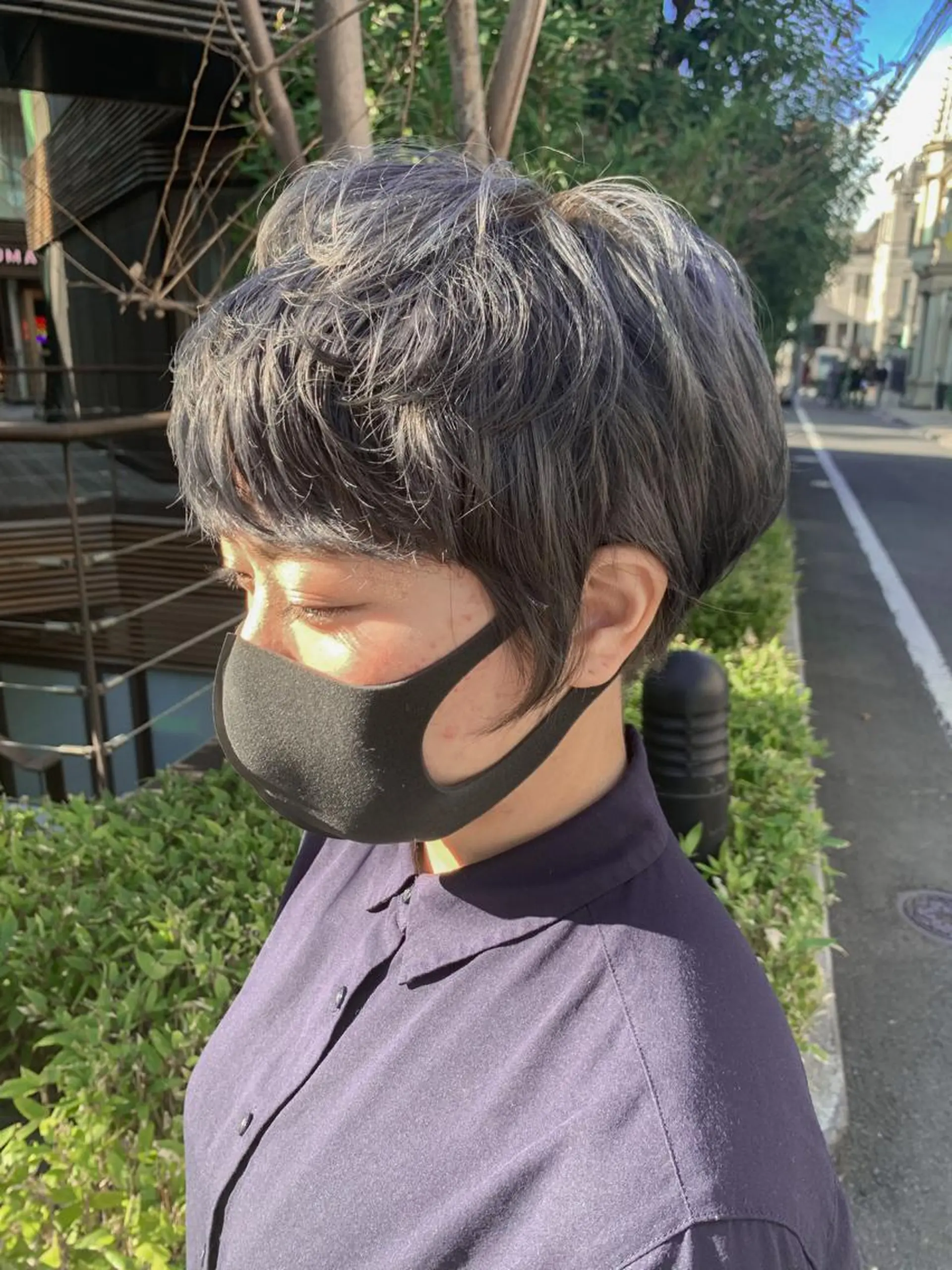 ショート カラー ヘアアレンジ カット ヘアカラー トリートメント yuka .のヘアスタイル