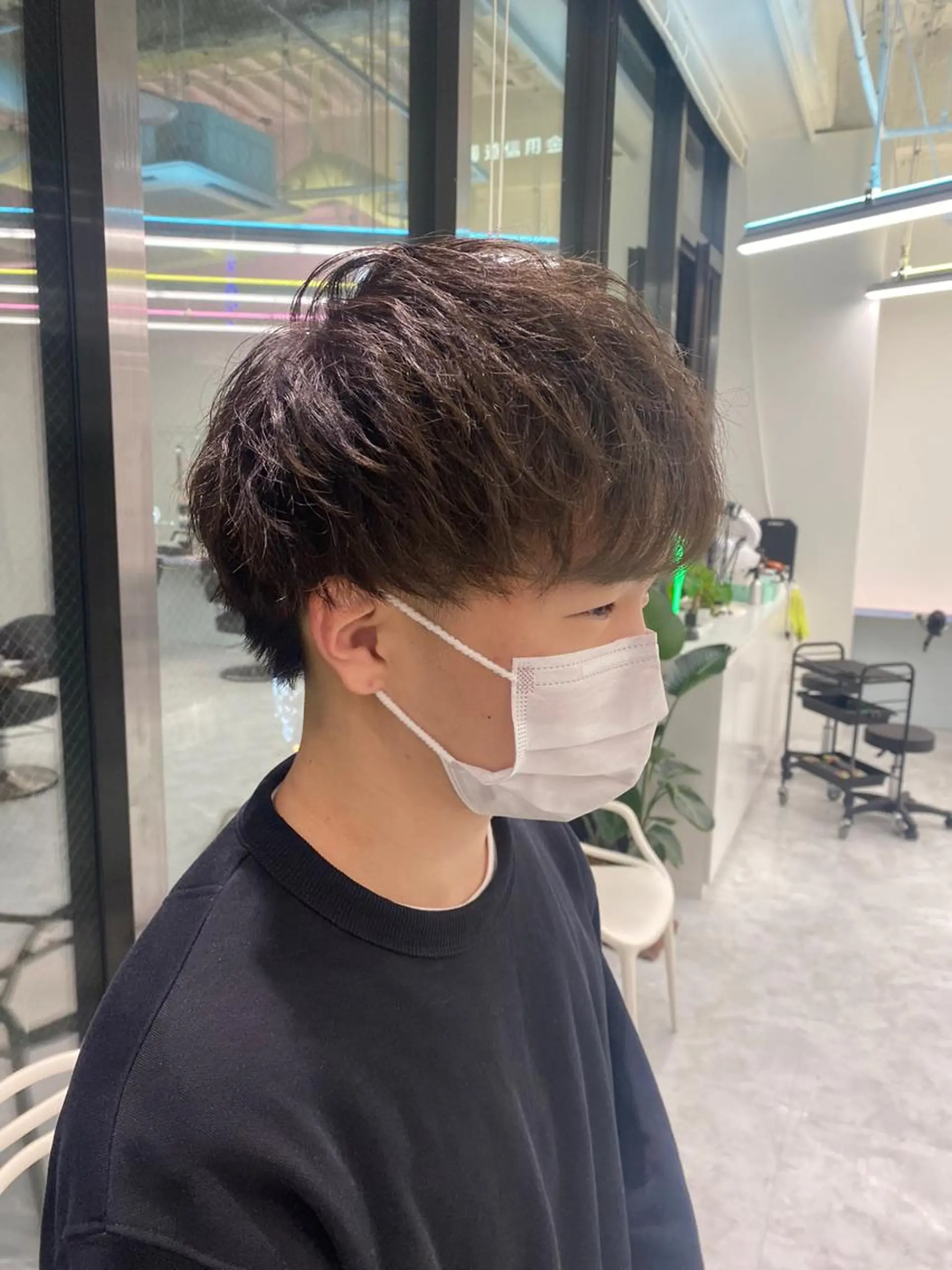 カラー メンズ 🥀社内技術講師🥀 稲場皓一のヘアスタイル