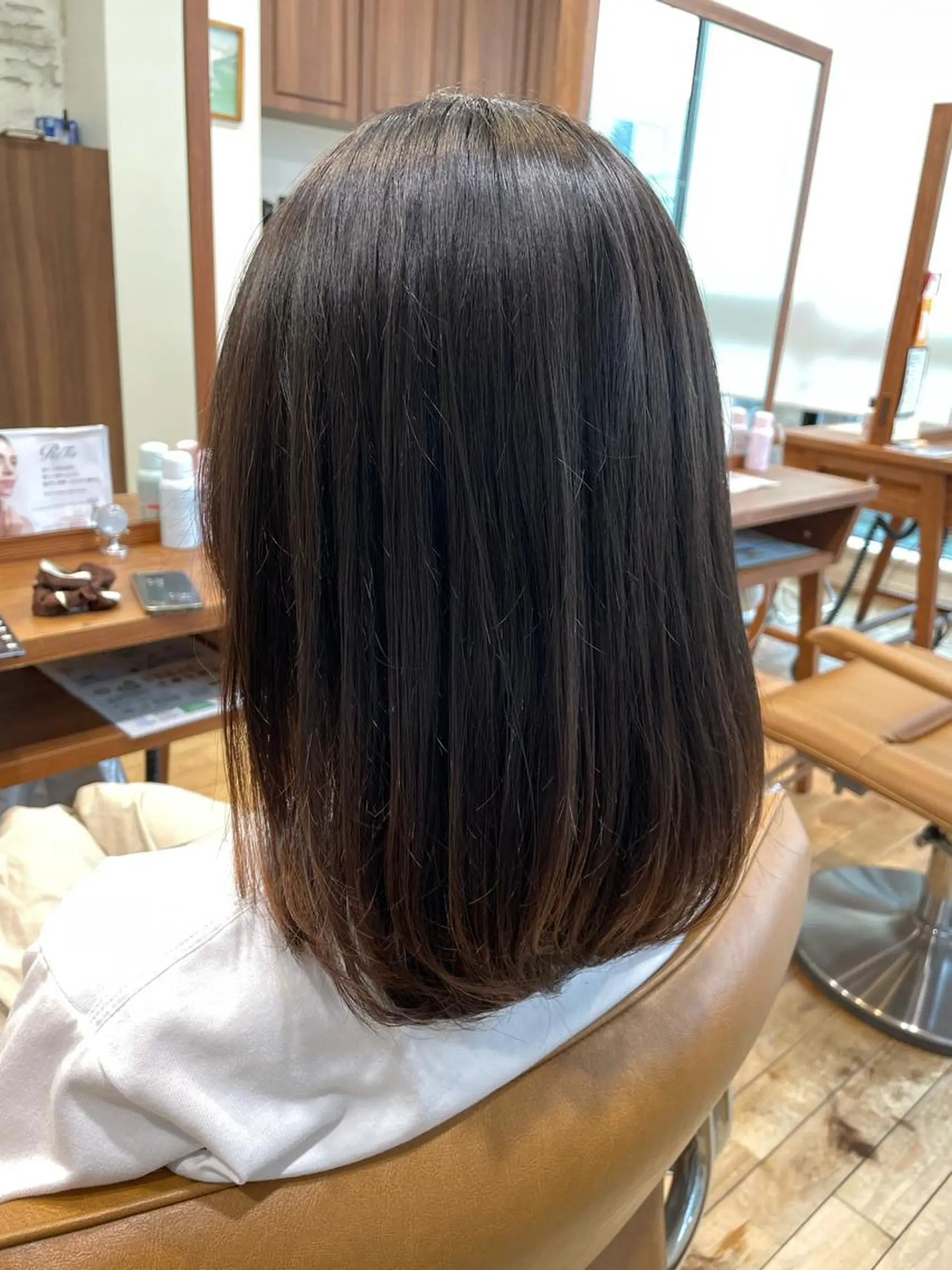 ミディアム 山本　恵 (やまもと  けい)のヘアスタイル