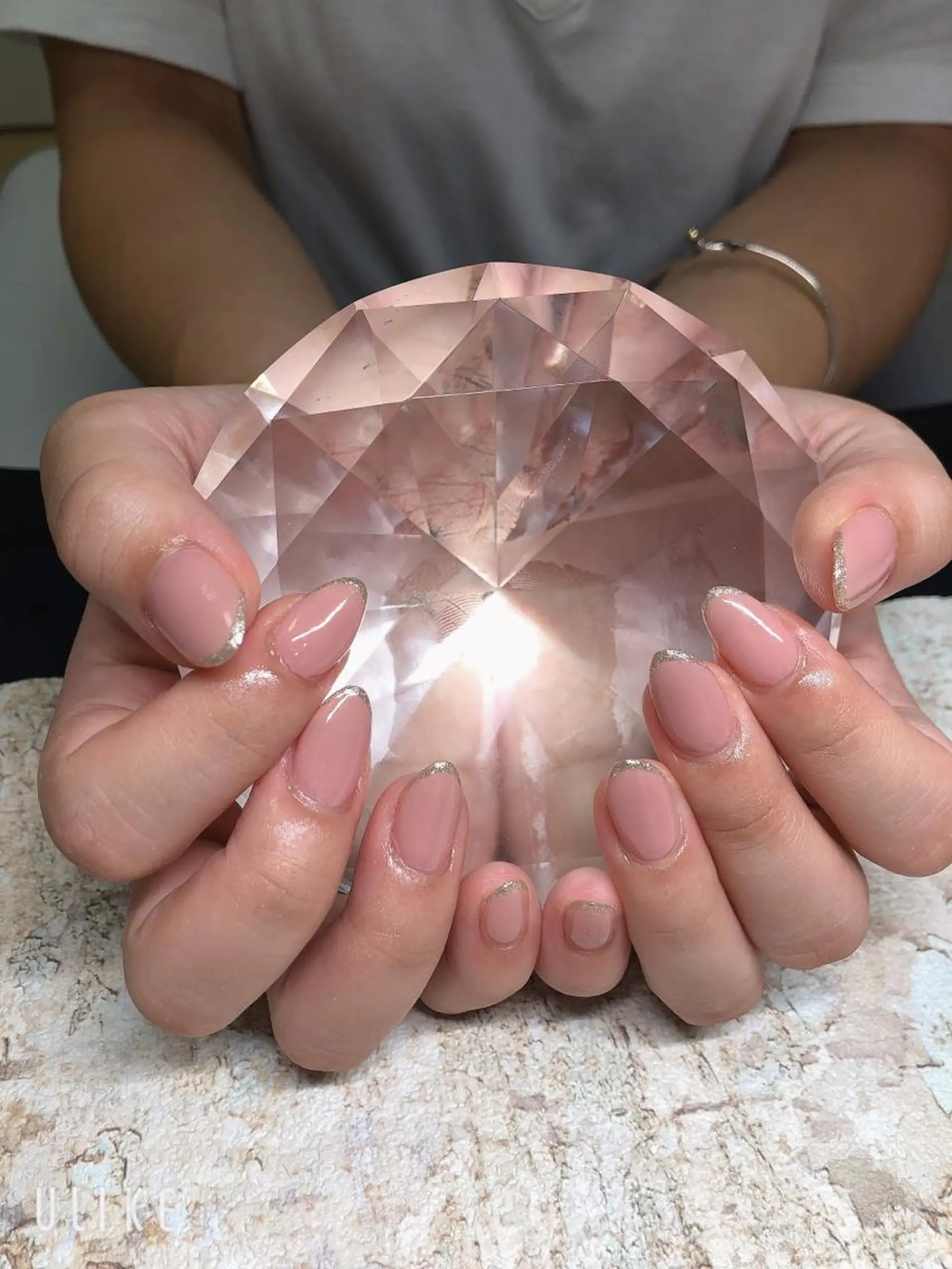 ネイル アートネイル フレンチネイル ジェルネイル グラデーション 韓国ネイル Nail room Bimano所属・Bimano seica♡+°のネイルデザイン