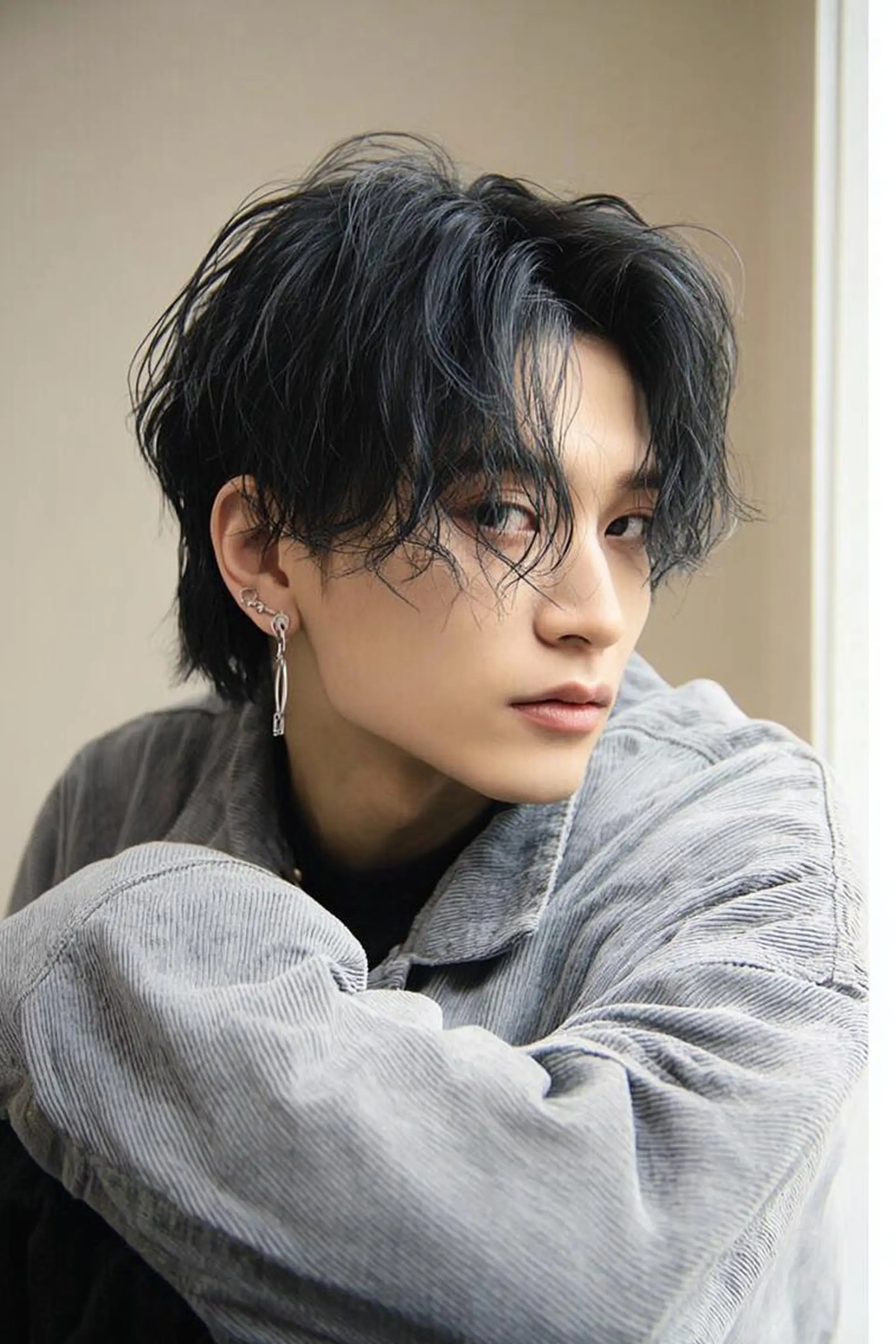 ミディアム パーマ Luana 【公式】 / メンズのヘアスタイル