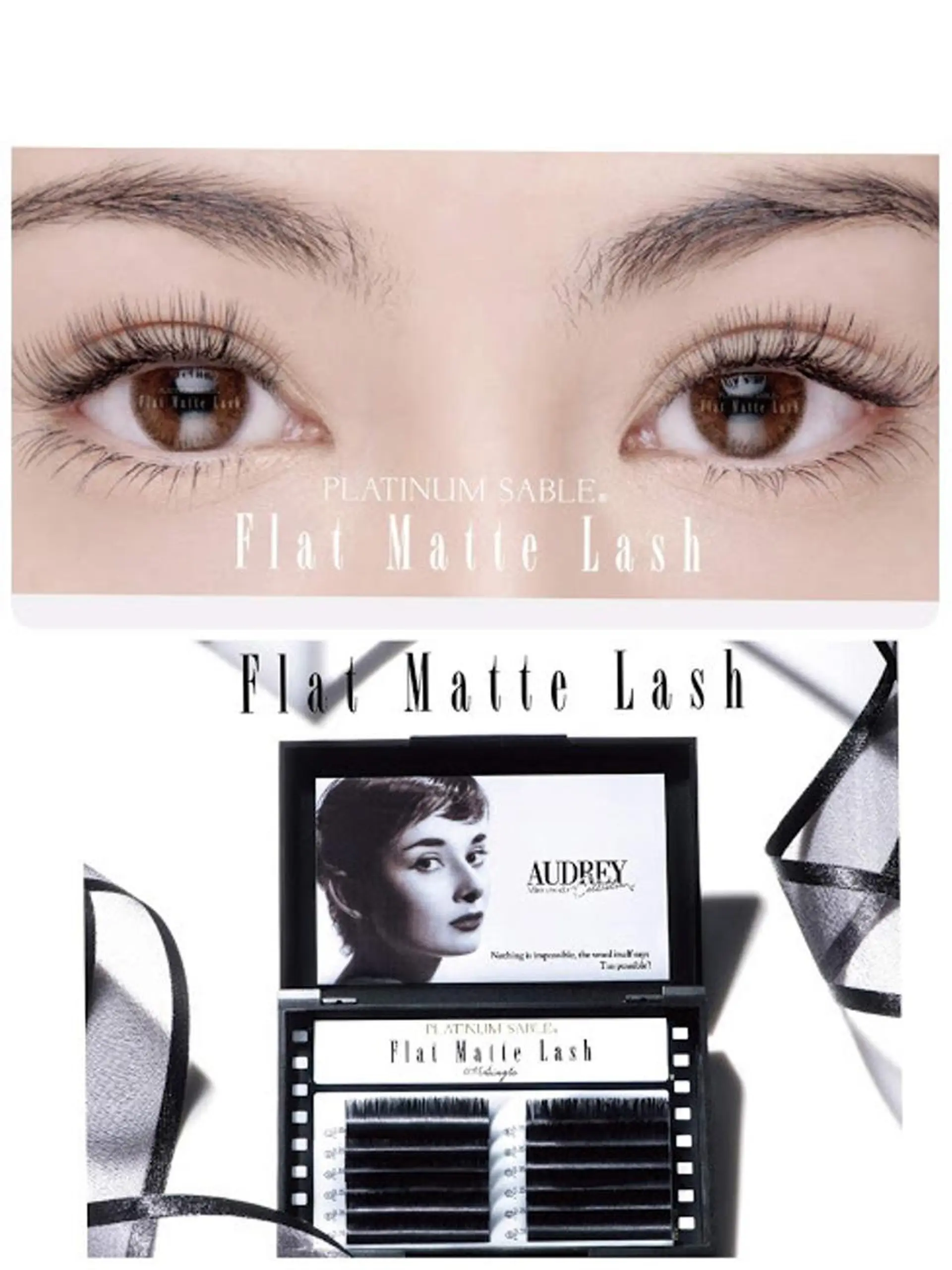 マツエク・マツパ フラットラッシュ Prism  eye オチアイのマツエク・マツパデザイン