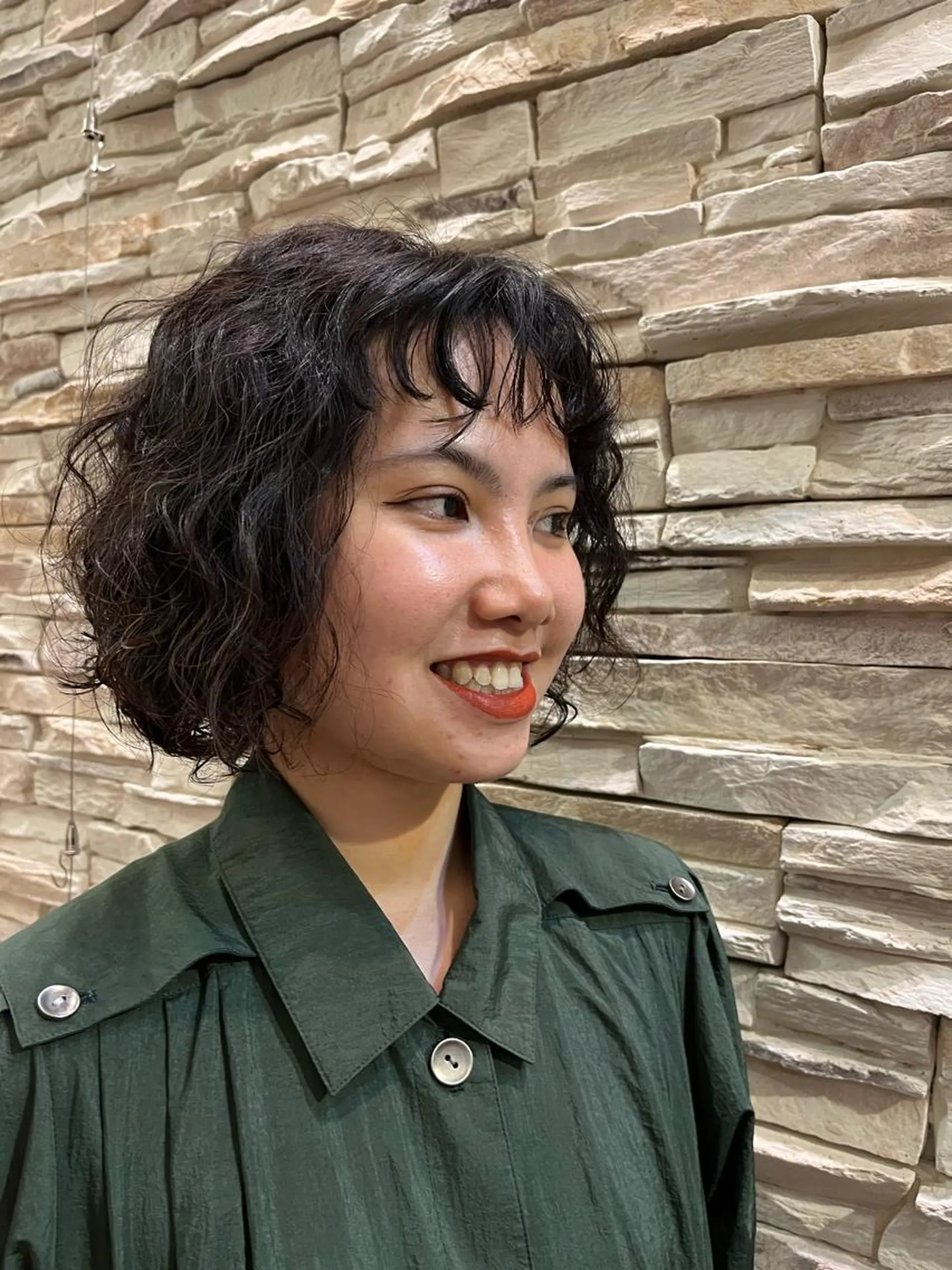 パーマ 福田 唯夏のヘアスタイル