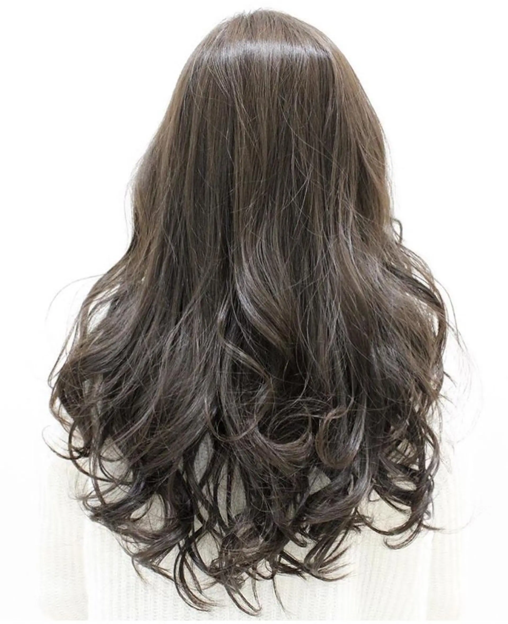 セミロング アッシュ 所渉/韓国レイヤー /ウルフカットのヘアスタイル