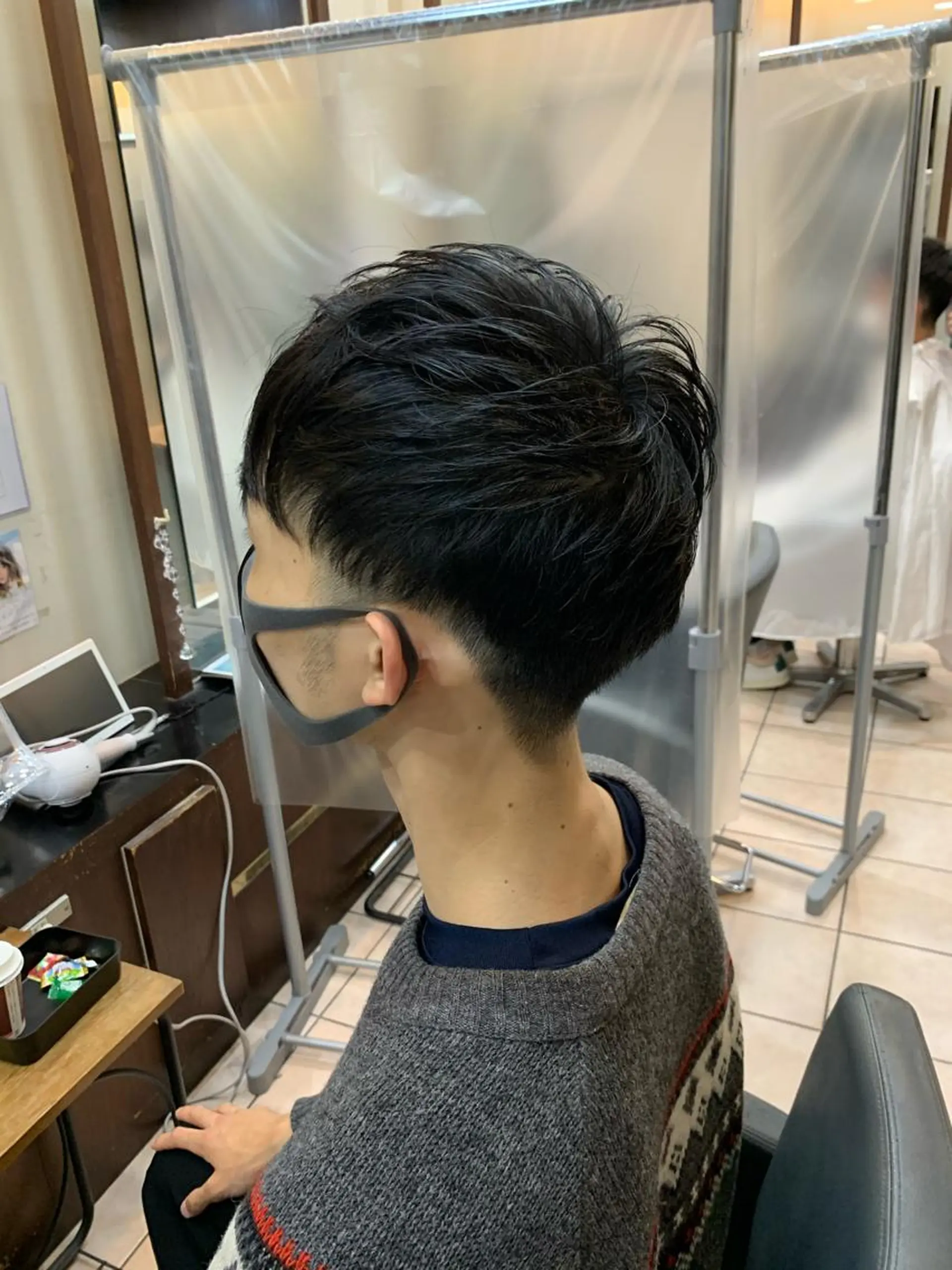 ショート メンズ マッシュ ショートヘア ❣️モードケイズ塚口 和田一将のヘアスタイル