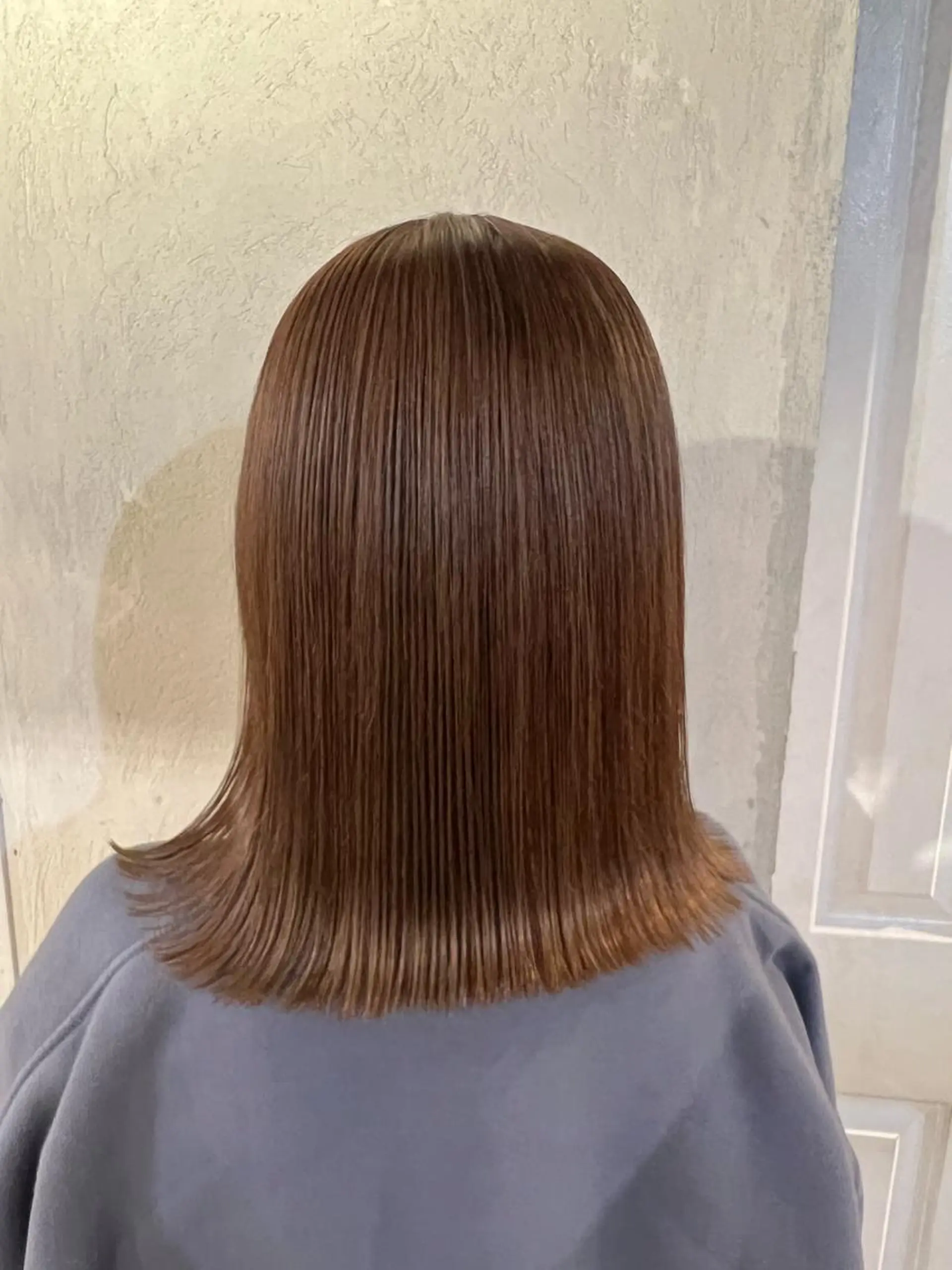 ショート 切りっぱなしボブ ボブ トリートメント 韓国風ヘア♥ nonoのヘアスタイル