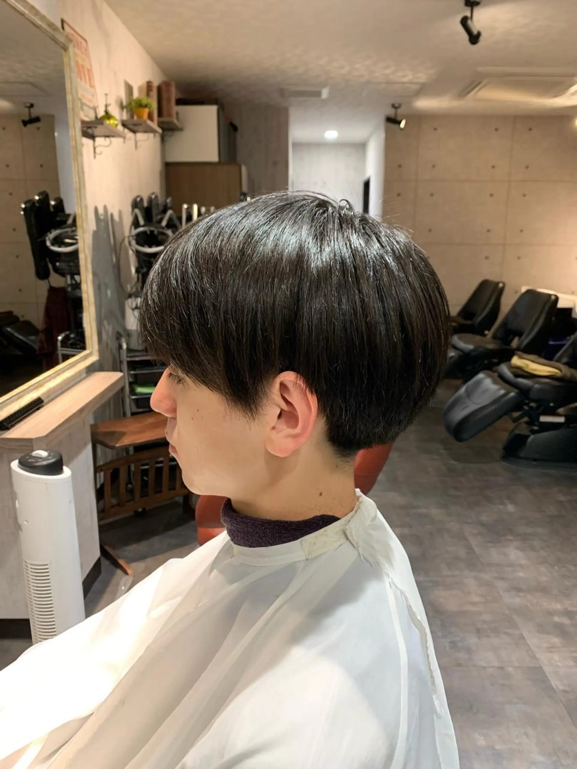 メンズ マッシュ カット 門脇 雅斗のヘアスタイル