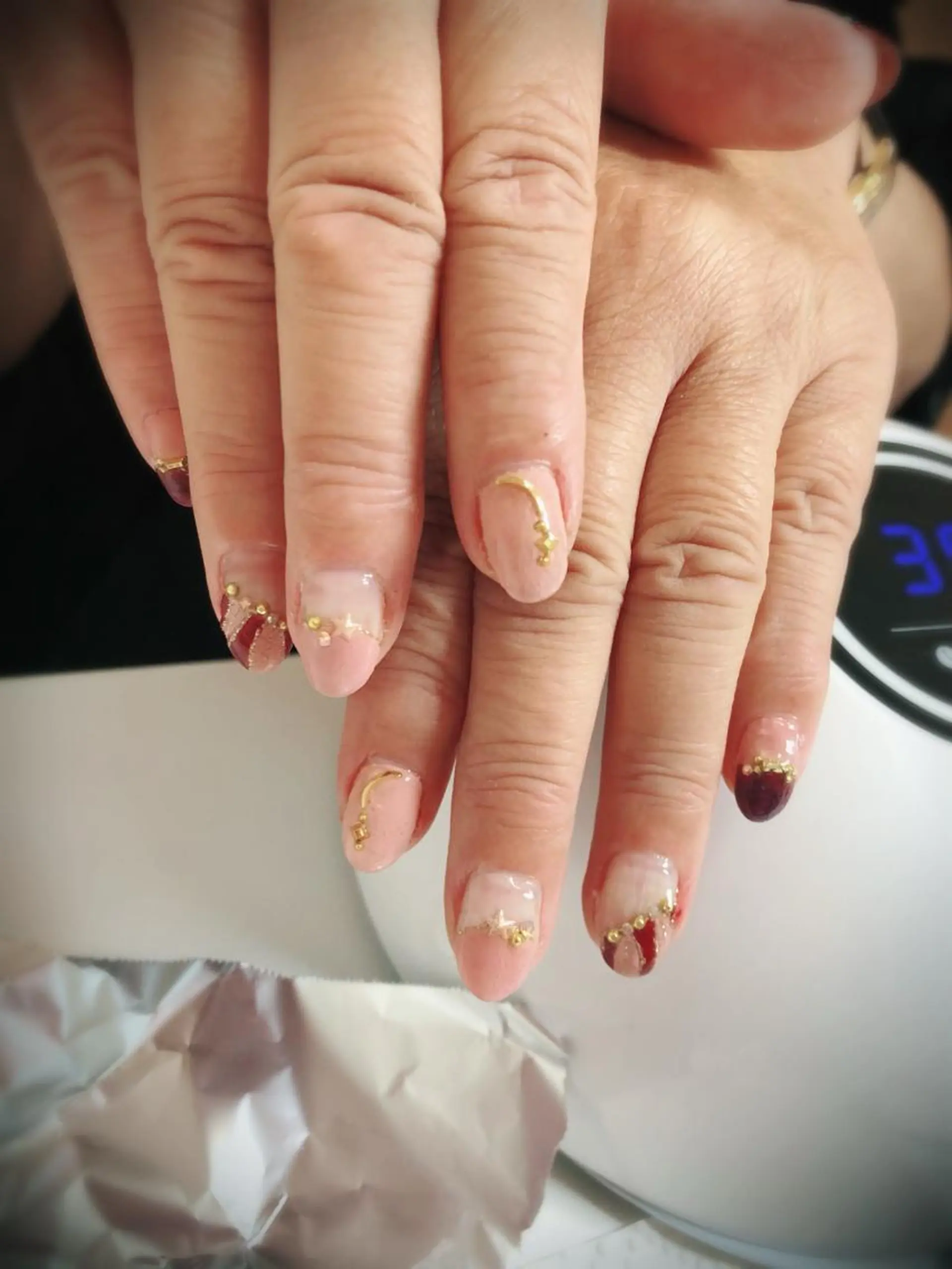 ショート ネイル 茨木love♡nail所属・love ♡nailのネイルデザイン