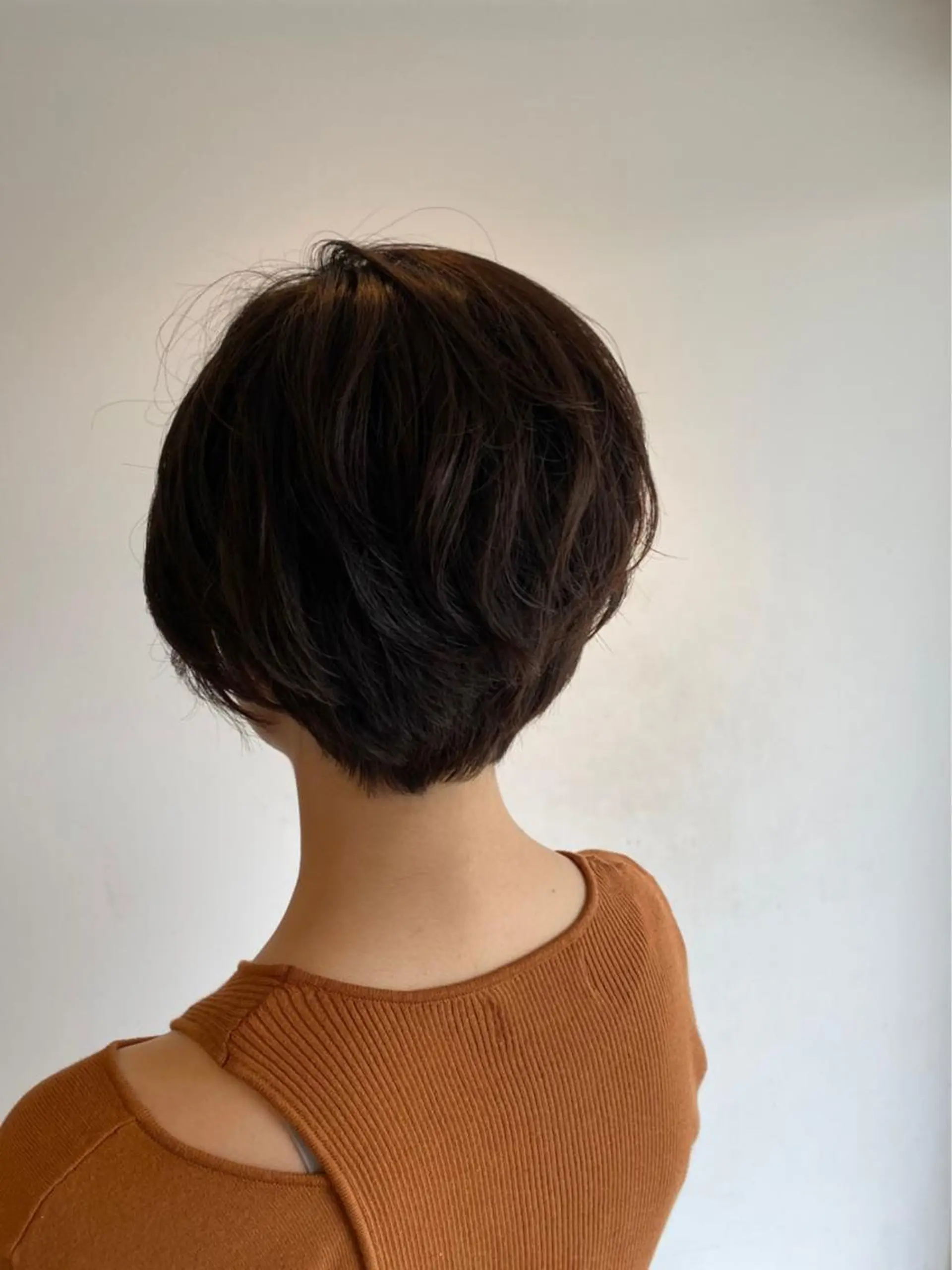 ショート 小川 美香のヘアスタイル