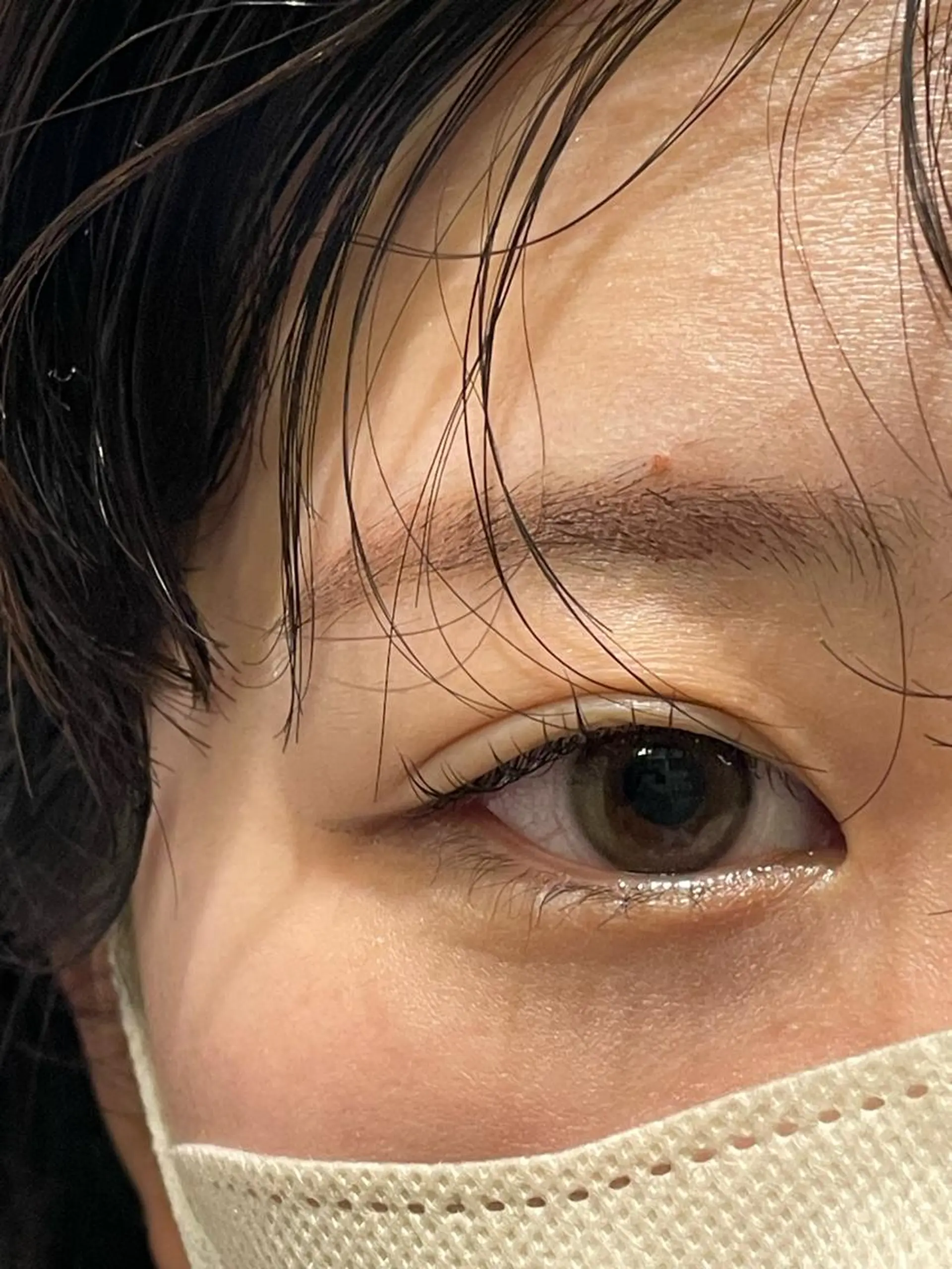 マツエク・マツパ cure所属・井上 真里奈のヘアスタイル