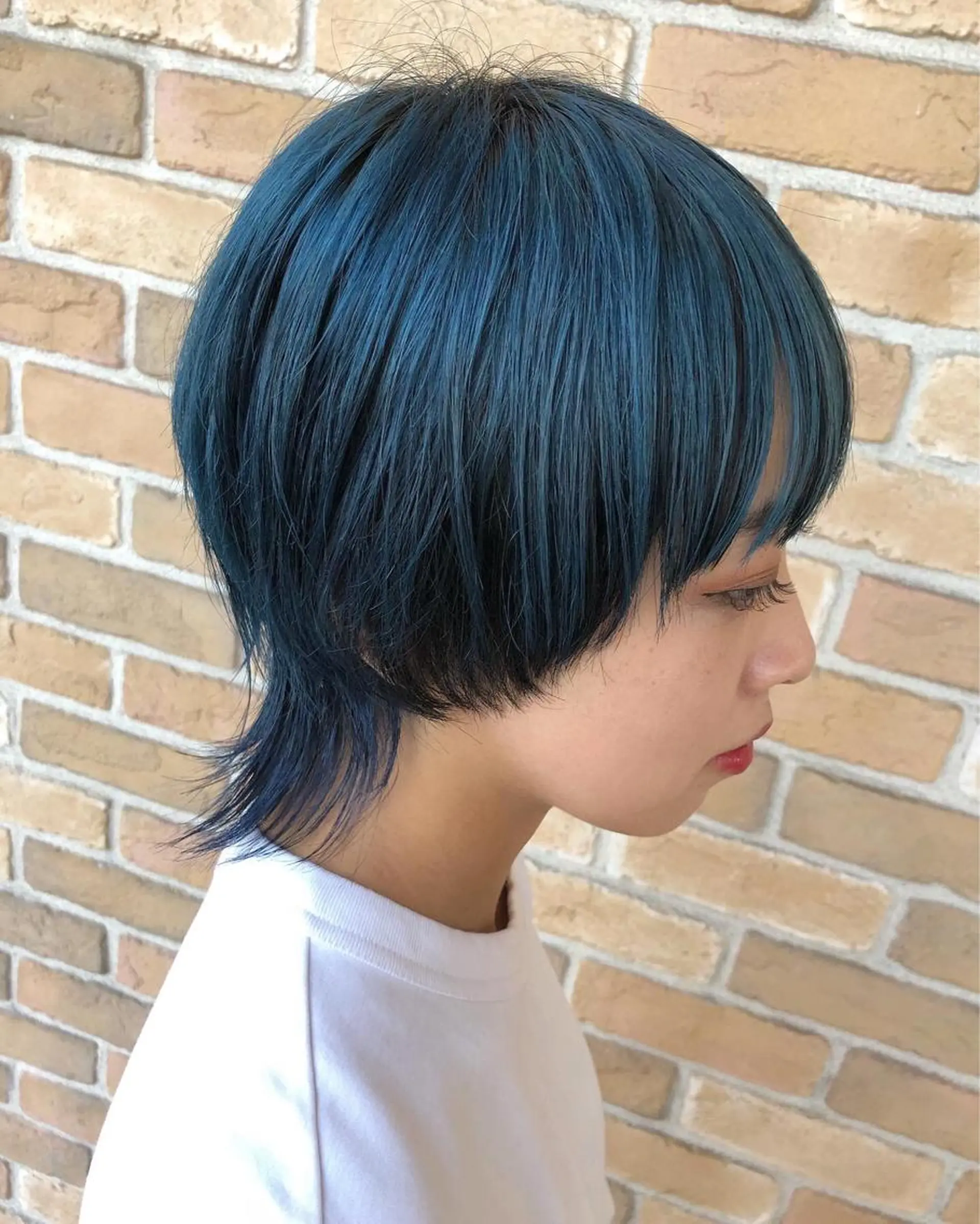 ショート カラー パーマ ヘアアレンジ メンズ ❣️倉敷❣️美髪 カラー能登一成のヘアスタイル