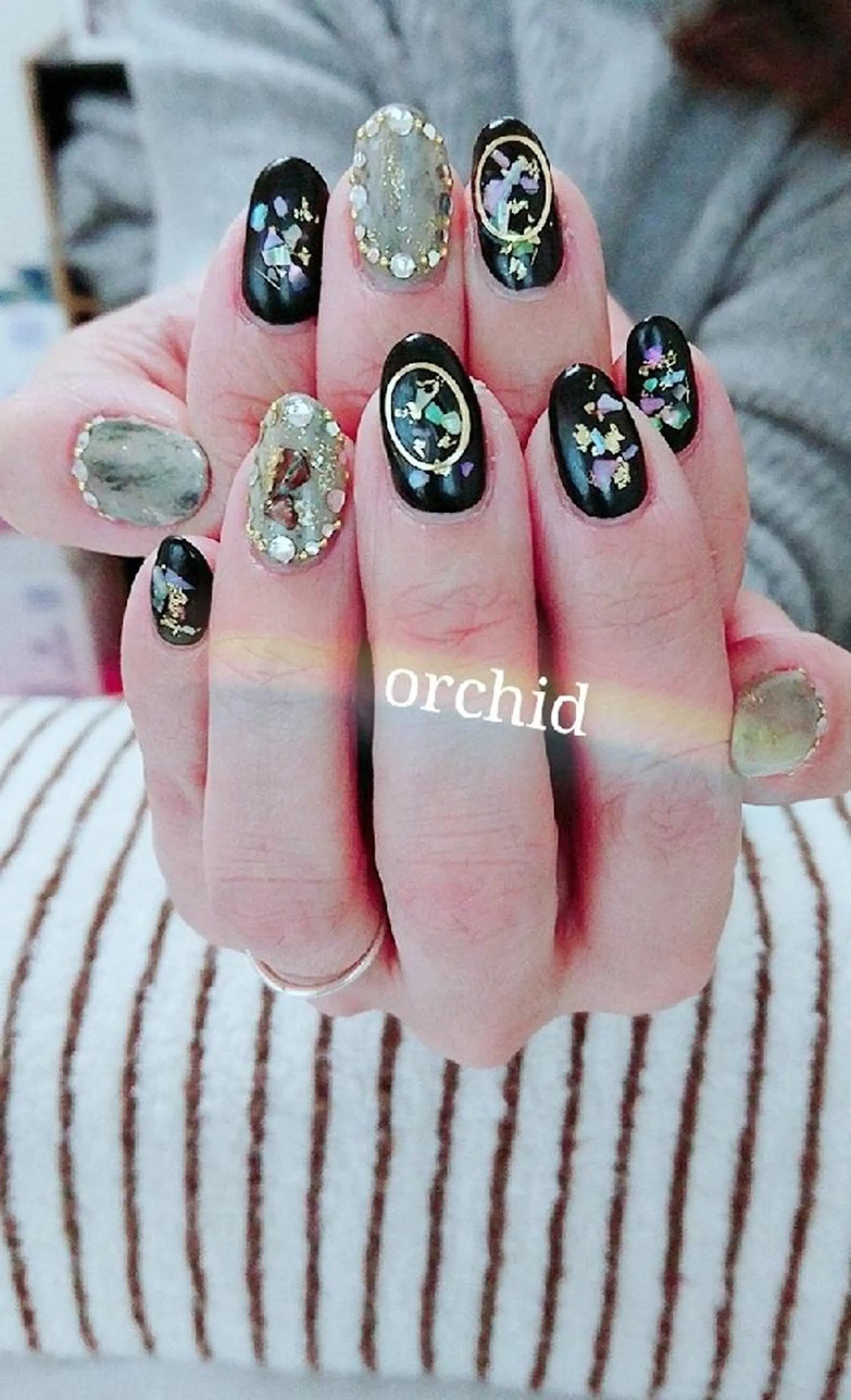 ネイル orchid ♡オーキッドのネイルデザイン