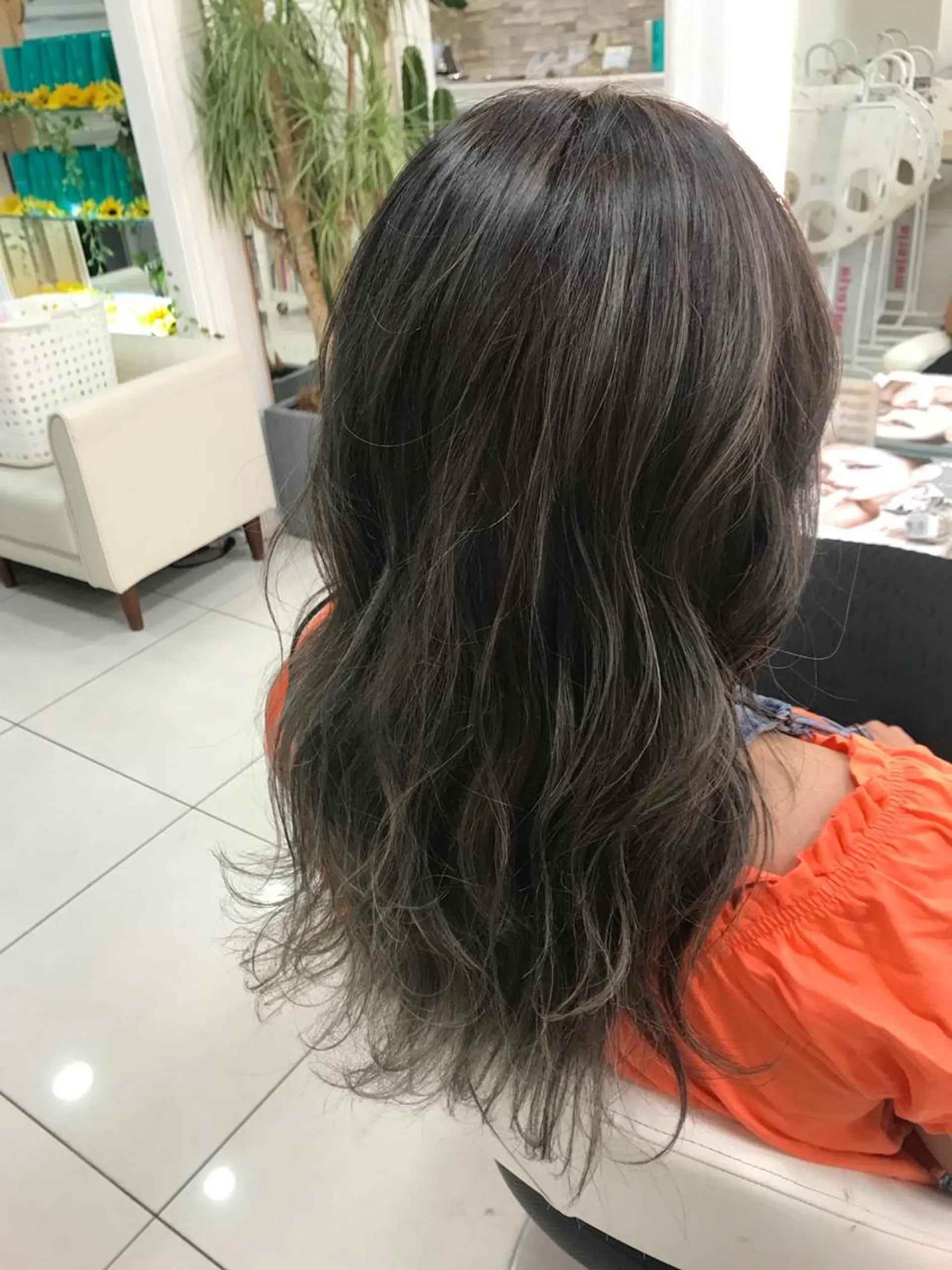 ロング 大澤 碧のヘアスタイル