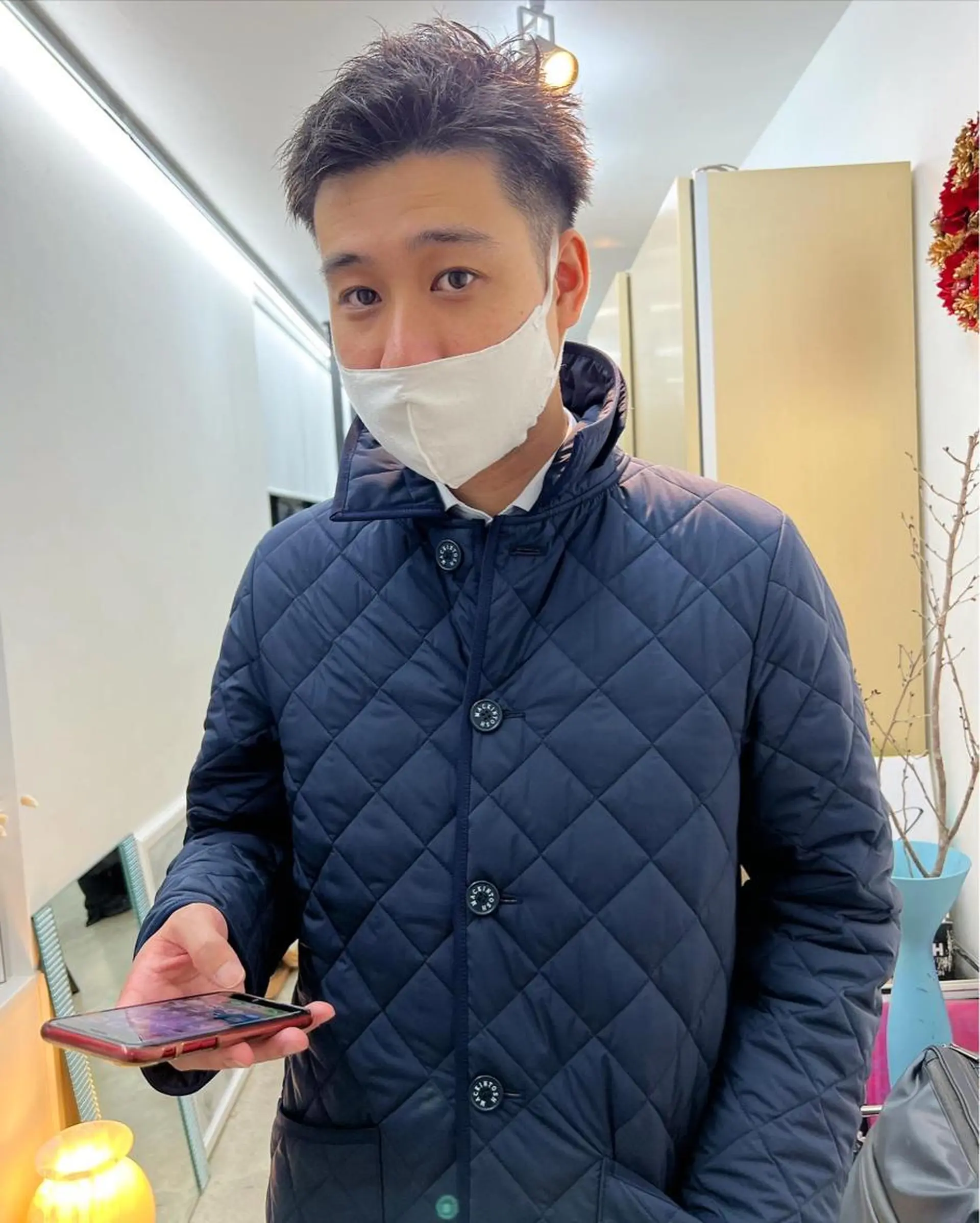 ショート カラー パーマ ヘアアレンジ メンズ 【池袋/スパイキー ショート】ⓝⓘⓜⓤのヘアスタイル