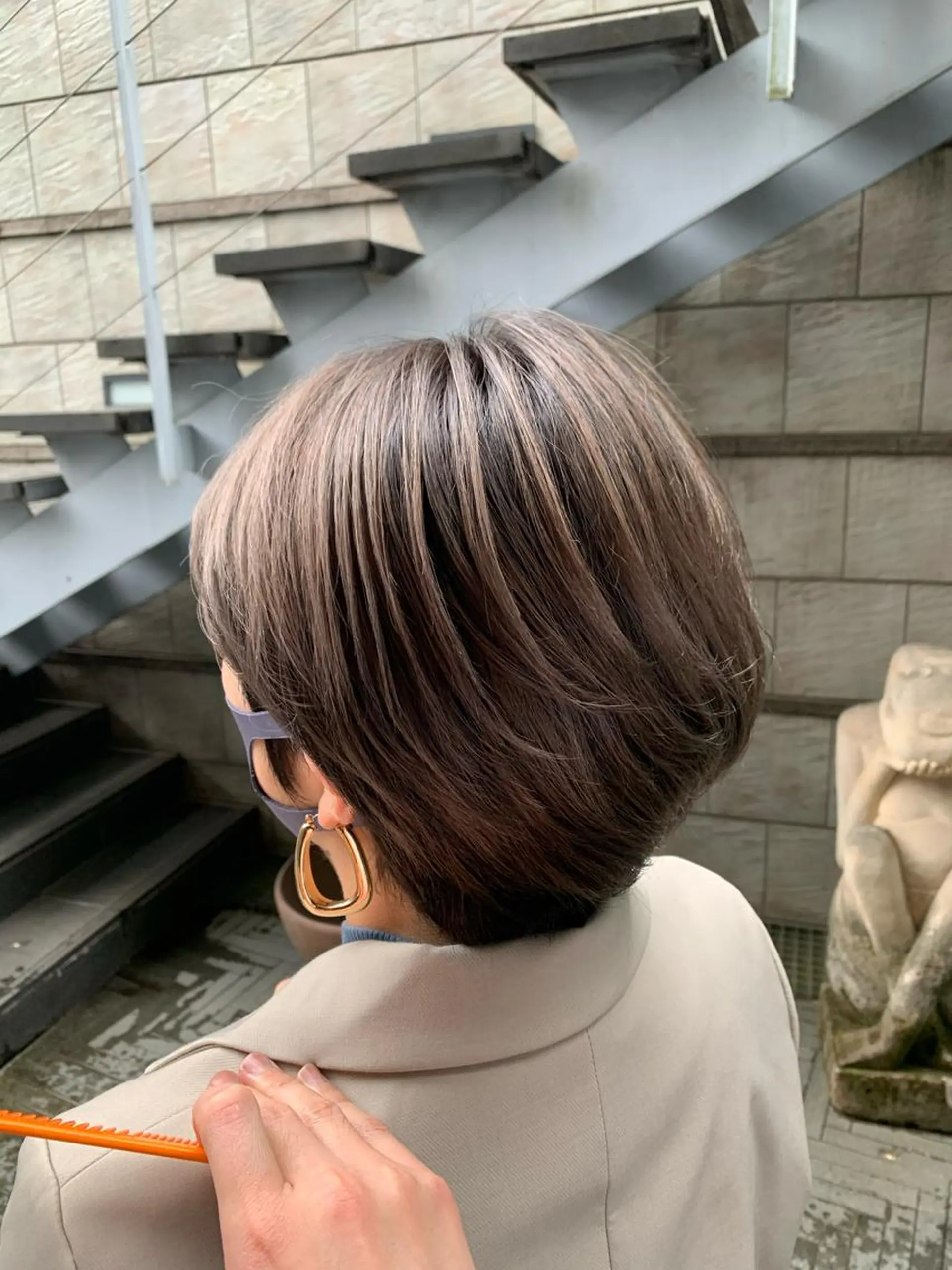 ショート アンソリット  ボーテ所属・渡邊 星来のヘアスタイル