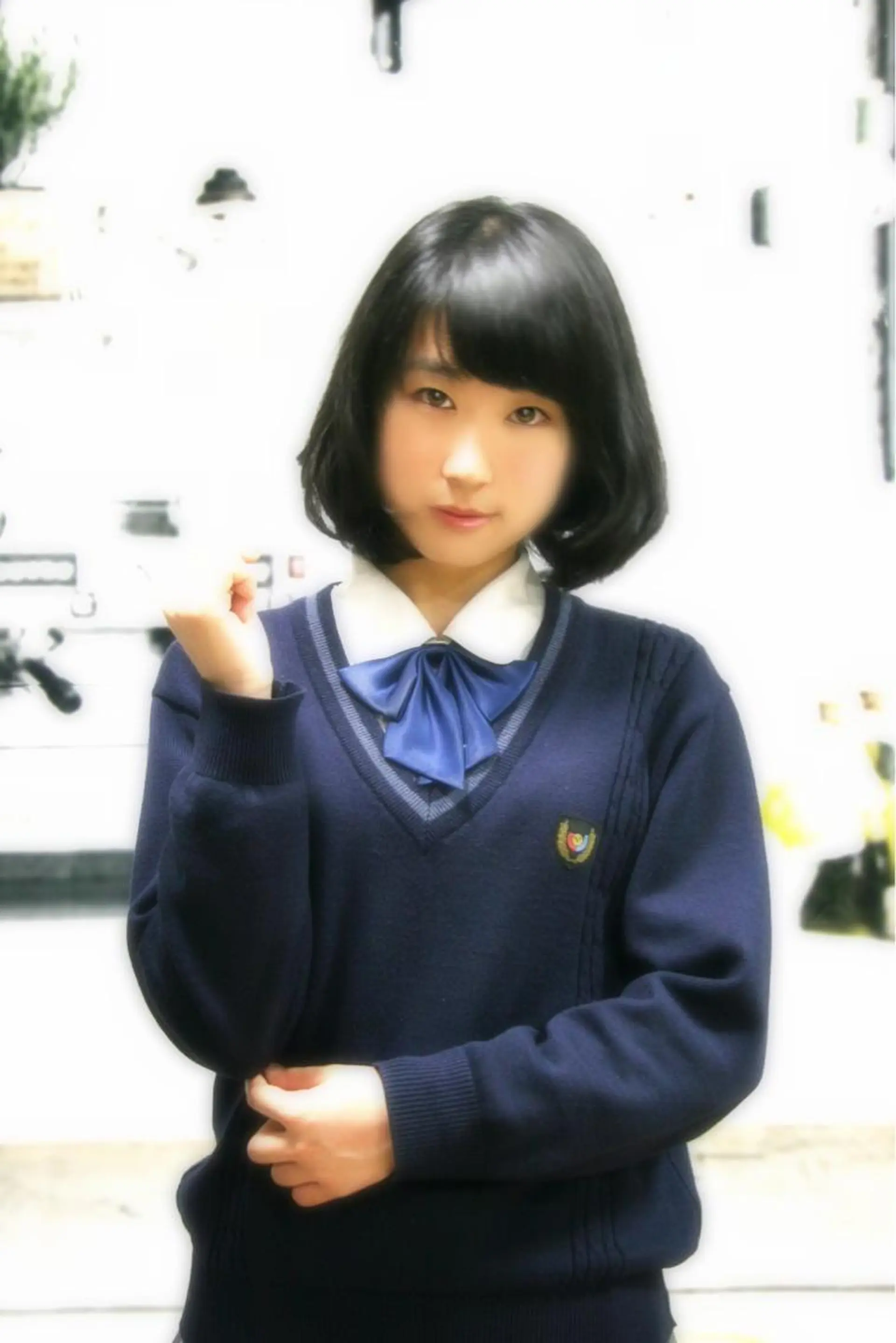 ミディアム anyhow academyのヘアスタイル