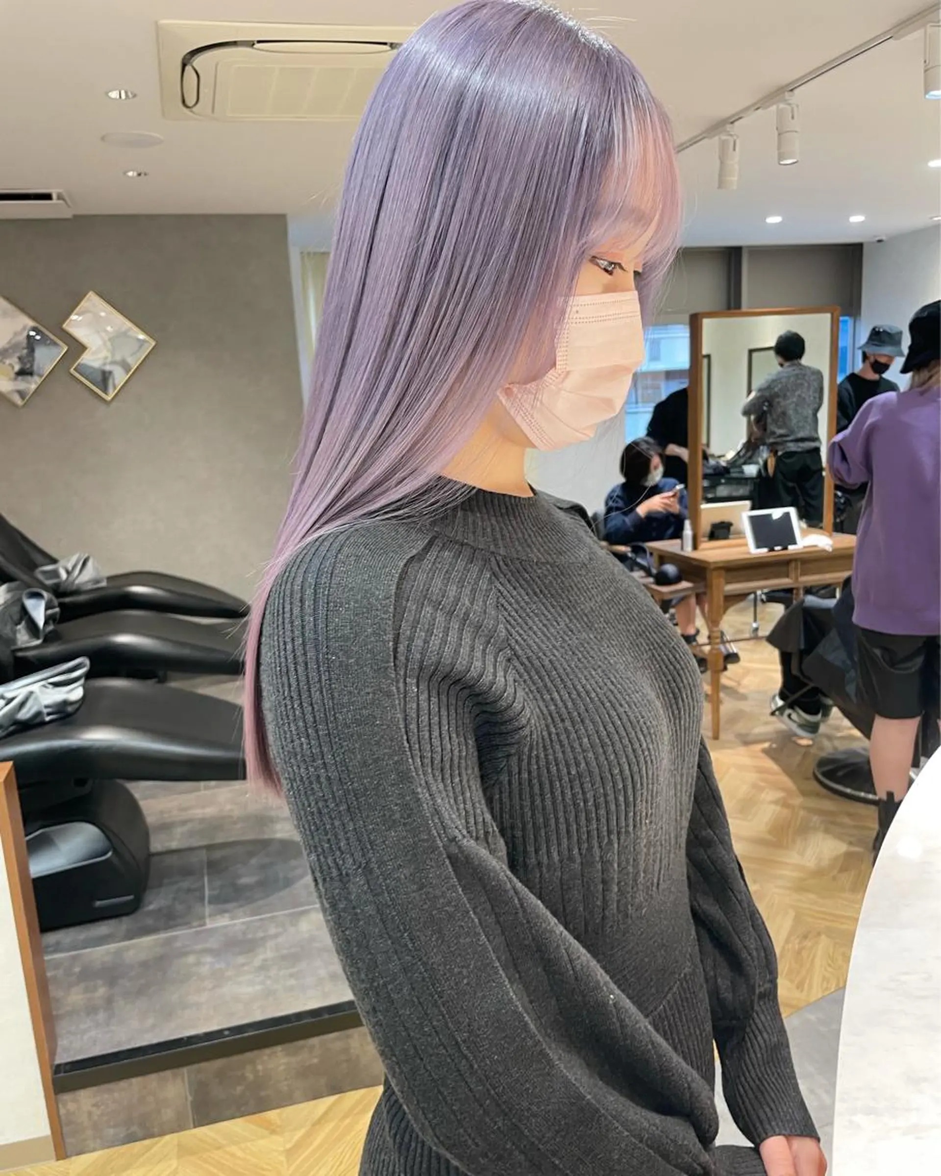 セミロング VEGA天神 ブリーチのヘアスタイル