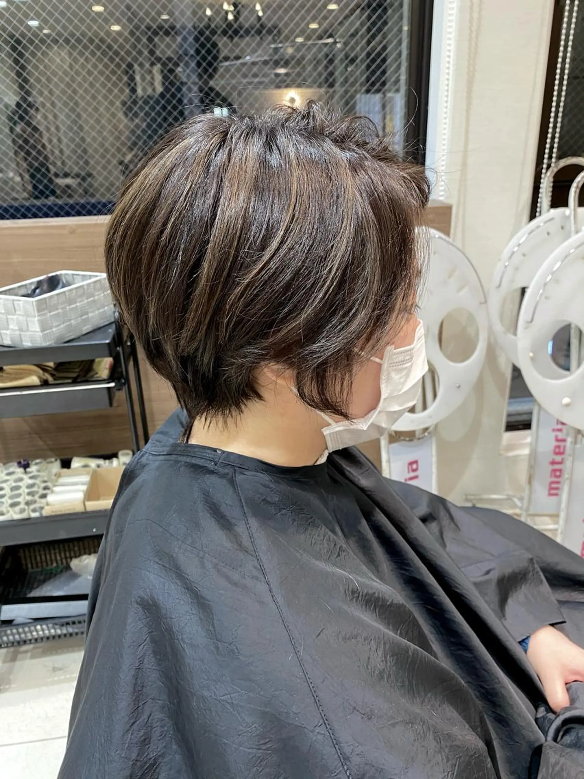 ショート カラー 横山 直輝のヘアスタイル