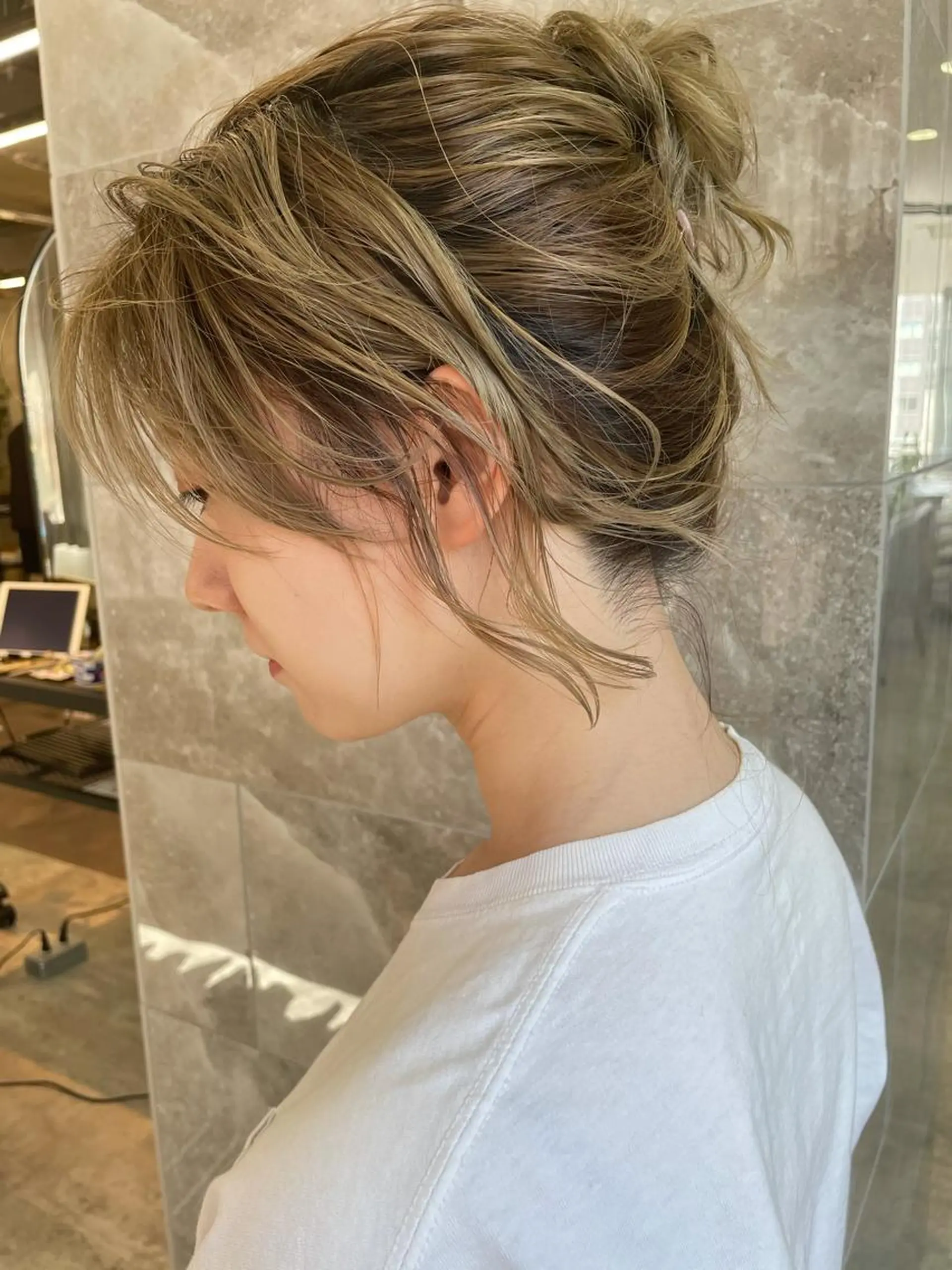 カラー ダブルカラー 横浜似合わせ美容師 スタイリスト✂️ゆりのヘアスタイル