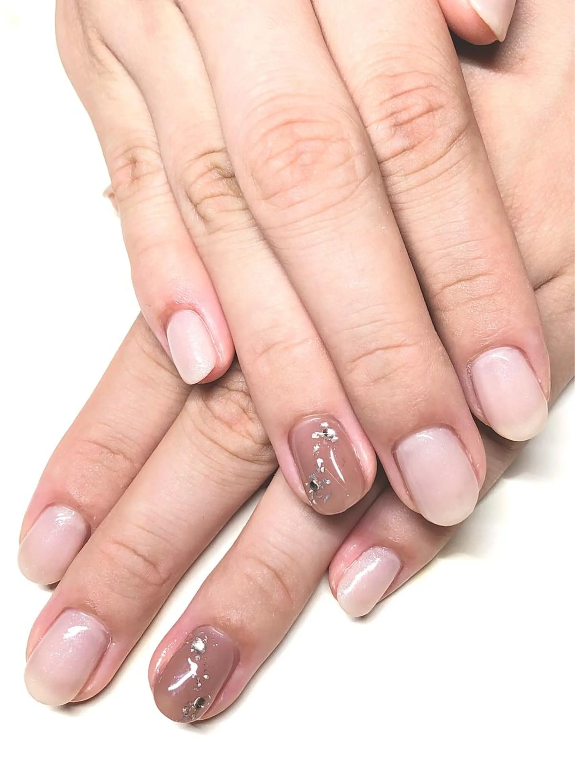 ネイル ジェルネイル ラメ(グリッター) ストーンネイル Mirei NAIL 金児のネイルデザイン