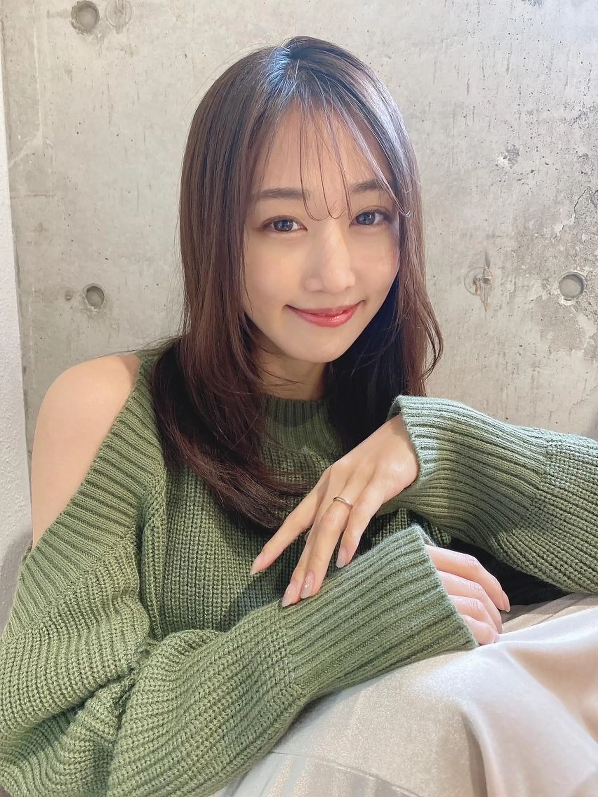 ミディアム 梅田茶屋町 Yutaのヘアスタイル