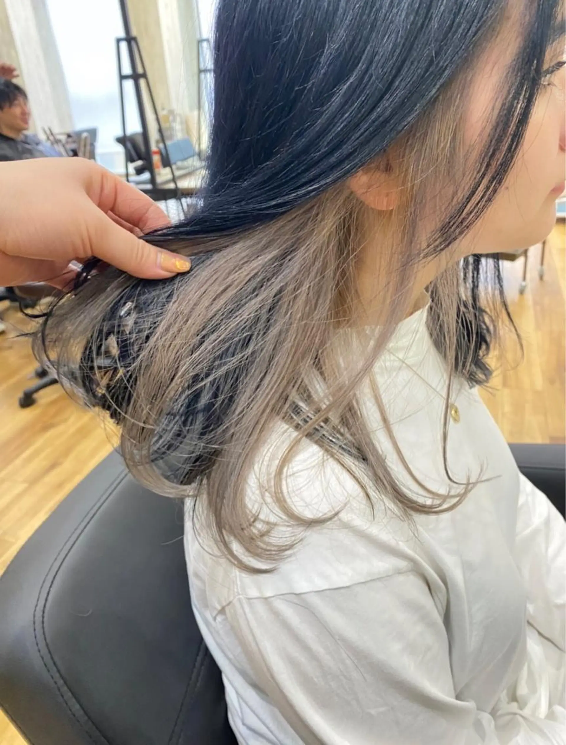 カラー Le'a 谷町🌼 幸村はるひのヘアスタイル
