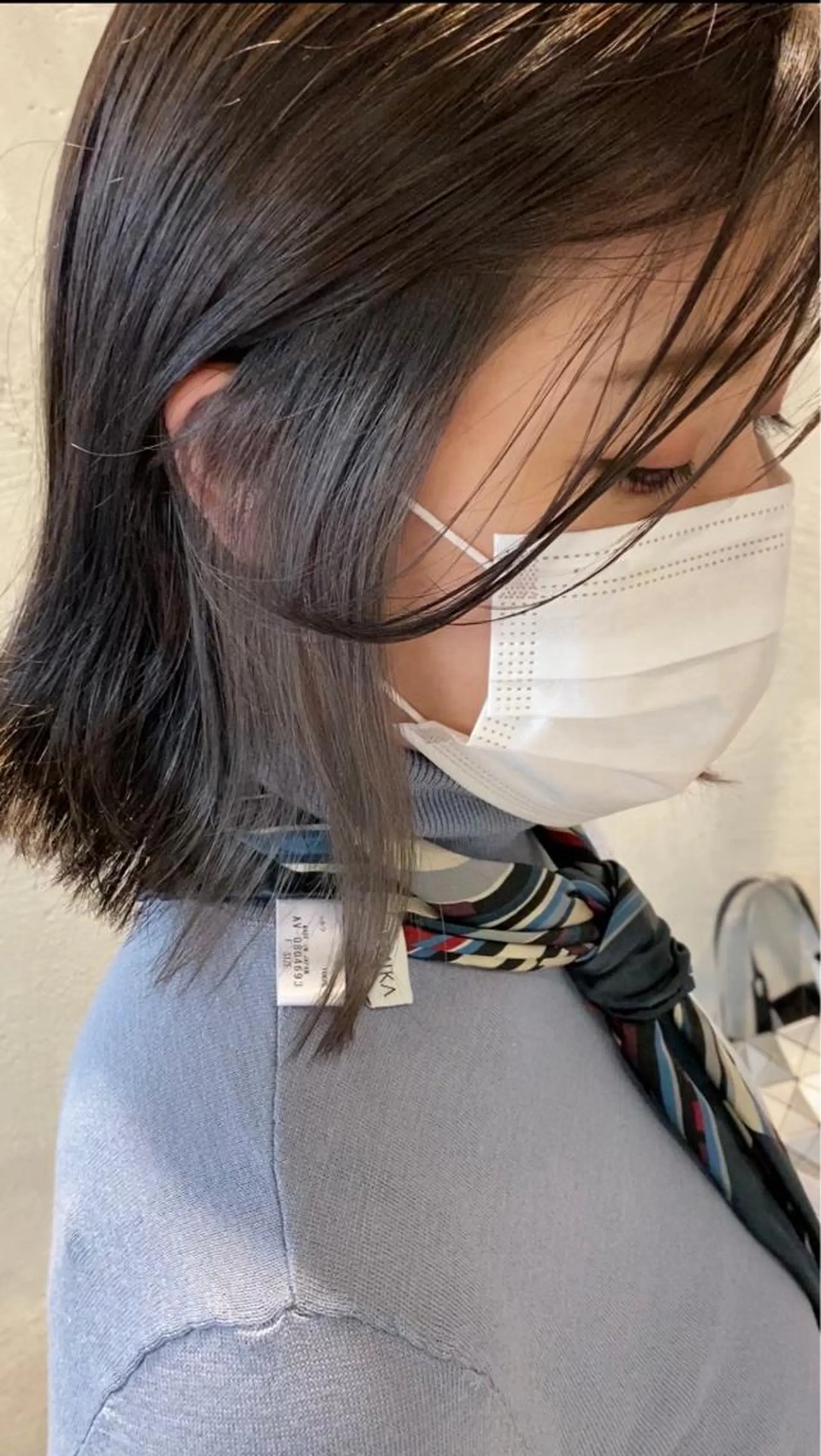 セミロング カラー ヘアアレンジ 【艶髪×韓国風】 毛流れ職人 RYOのヘアスタイル