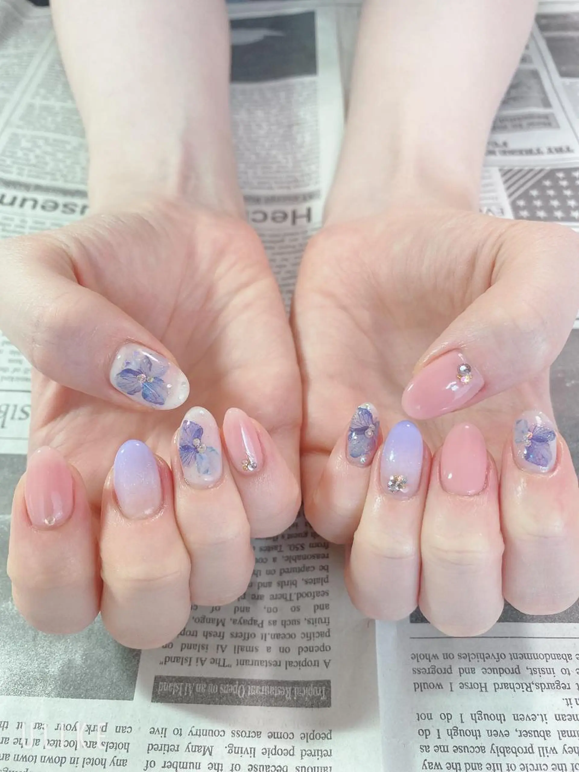 ネイル ハンドネイル ハンドケア 森山 舞のネイルデザイン