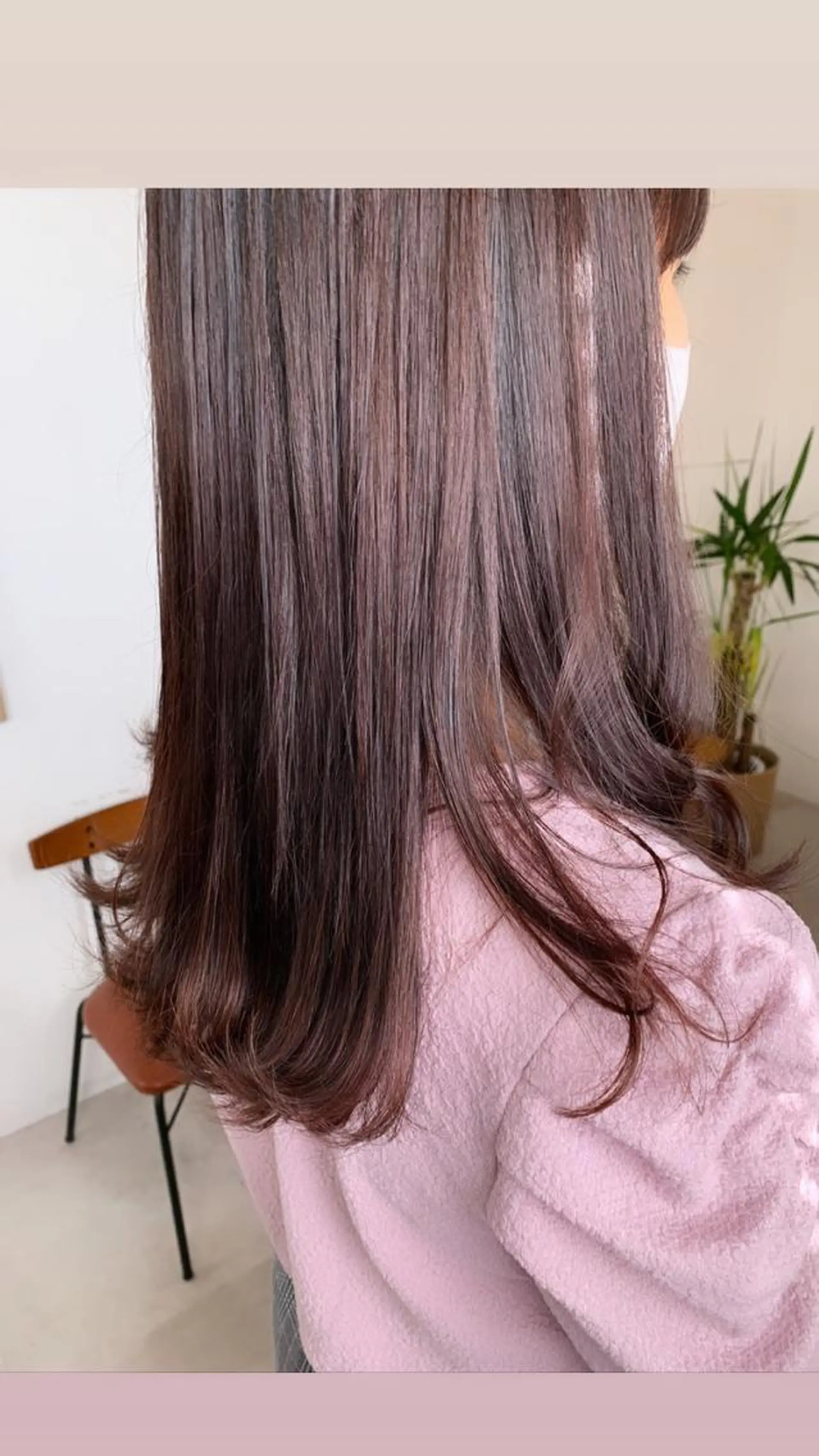 ミディアム カラー 黒髪 ブリーチ ブルーカラー ブルーブラック ダブルカラー FRAME+spa&hair roomなんば駅前店所属・🌸MAYU🌸 ハイトーン➕レイヤーのヘアスタイル