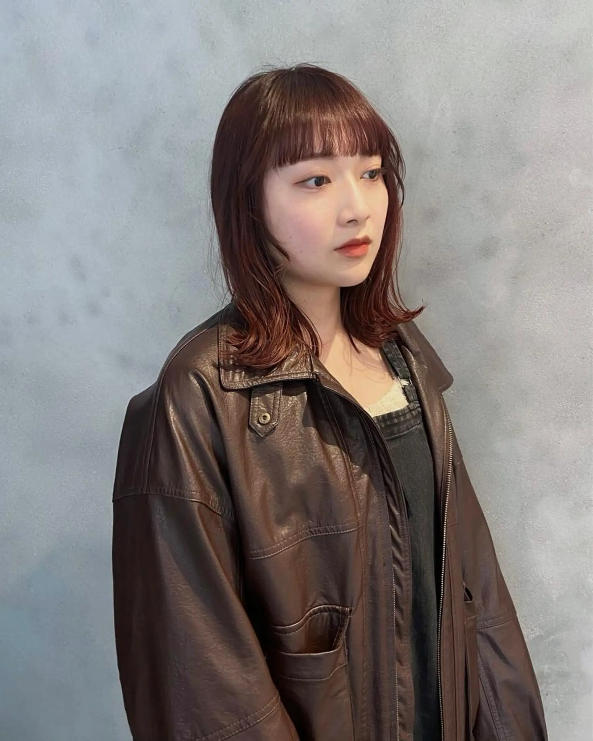 ミディアム カラー 229所属・maki @pullnocのヘアスタイル