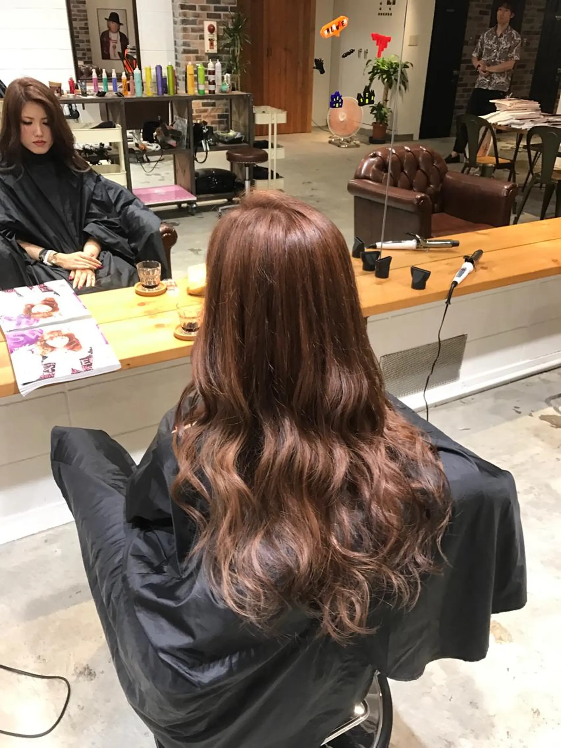 ショート ミディアム セミロング ロング カラー パーマ ヘアアレンジ メンズ ベージュカラー グラデーションカラー ピンクカラー ピンクベージュ Forest. -髪質改善-のヘアスタイル
