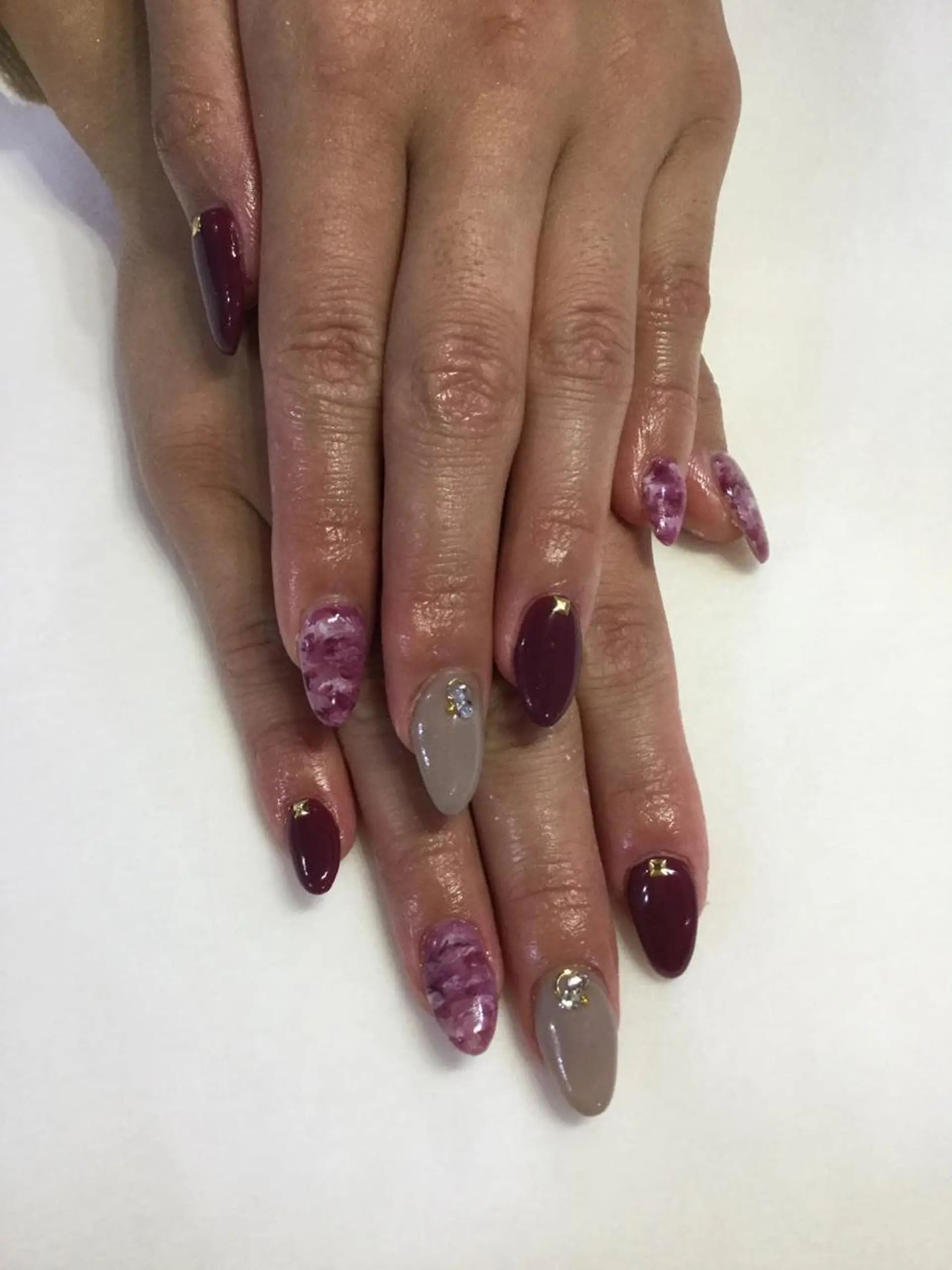 ネイル 💎🐰 saki. m 🐰💎のネイルデザイン