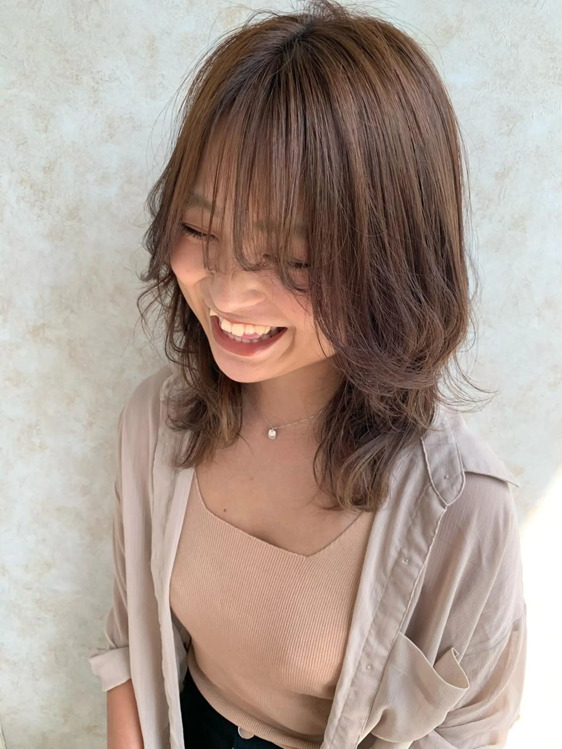 ミディアム カラー cond.hair salon所属・topstylist ユヒャンのヘアスタイル