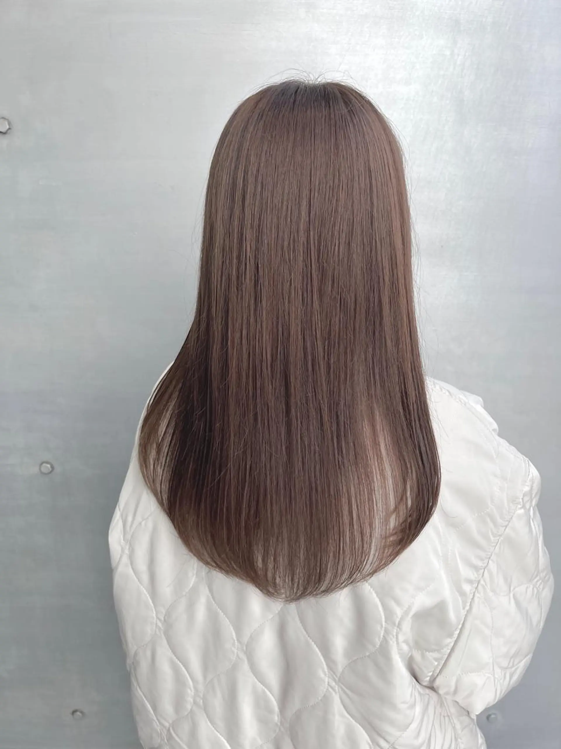 ロング カラー uni 江坂🦋 木下風子のヘアスタイル